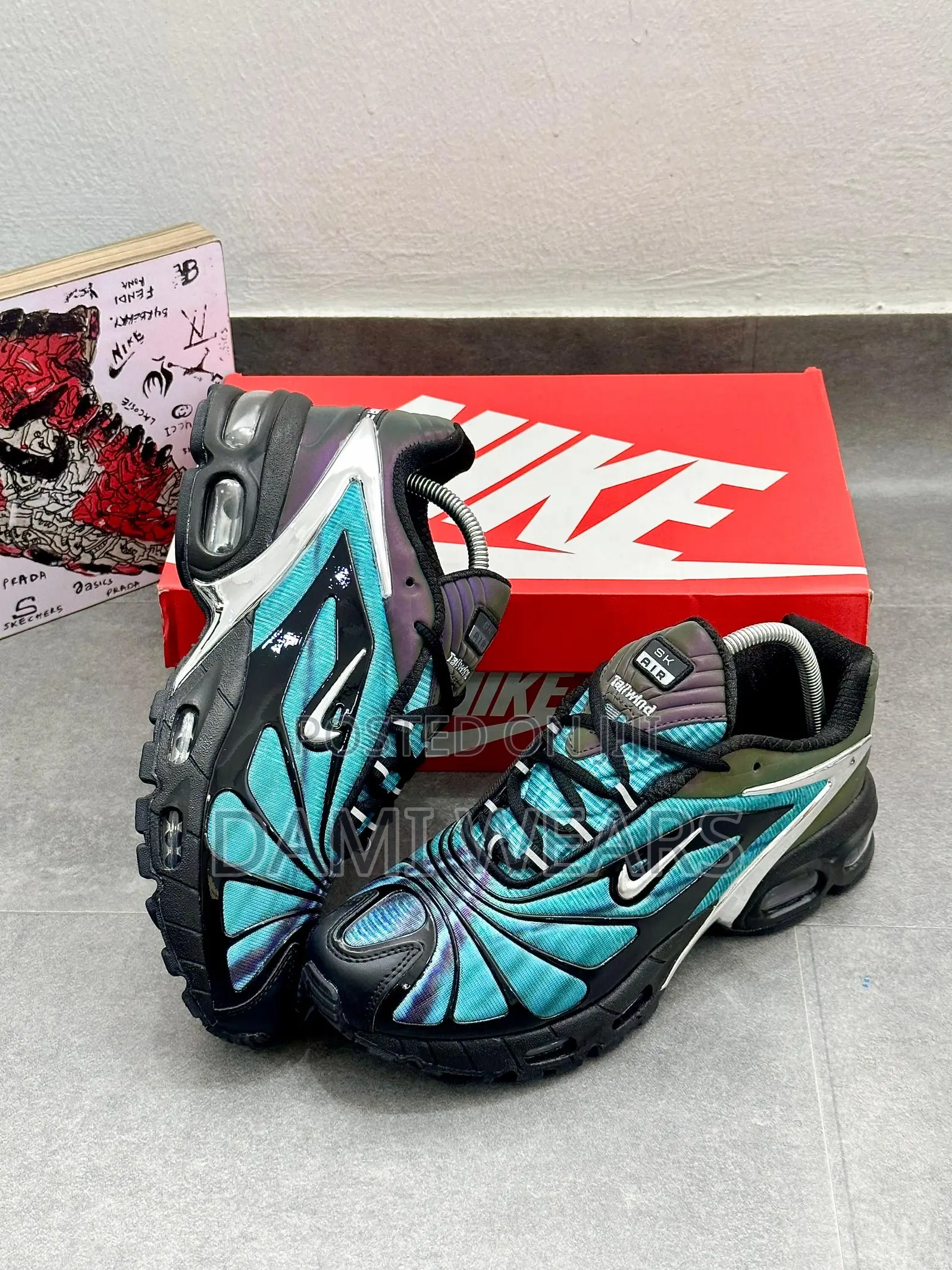 Nike Airmax Tailwind 5 X Skepta Bloody Chrome