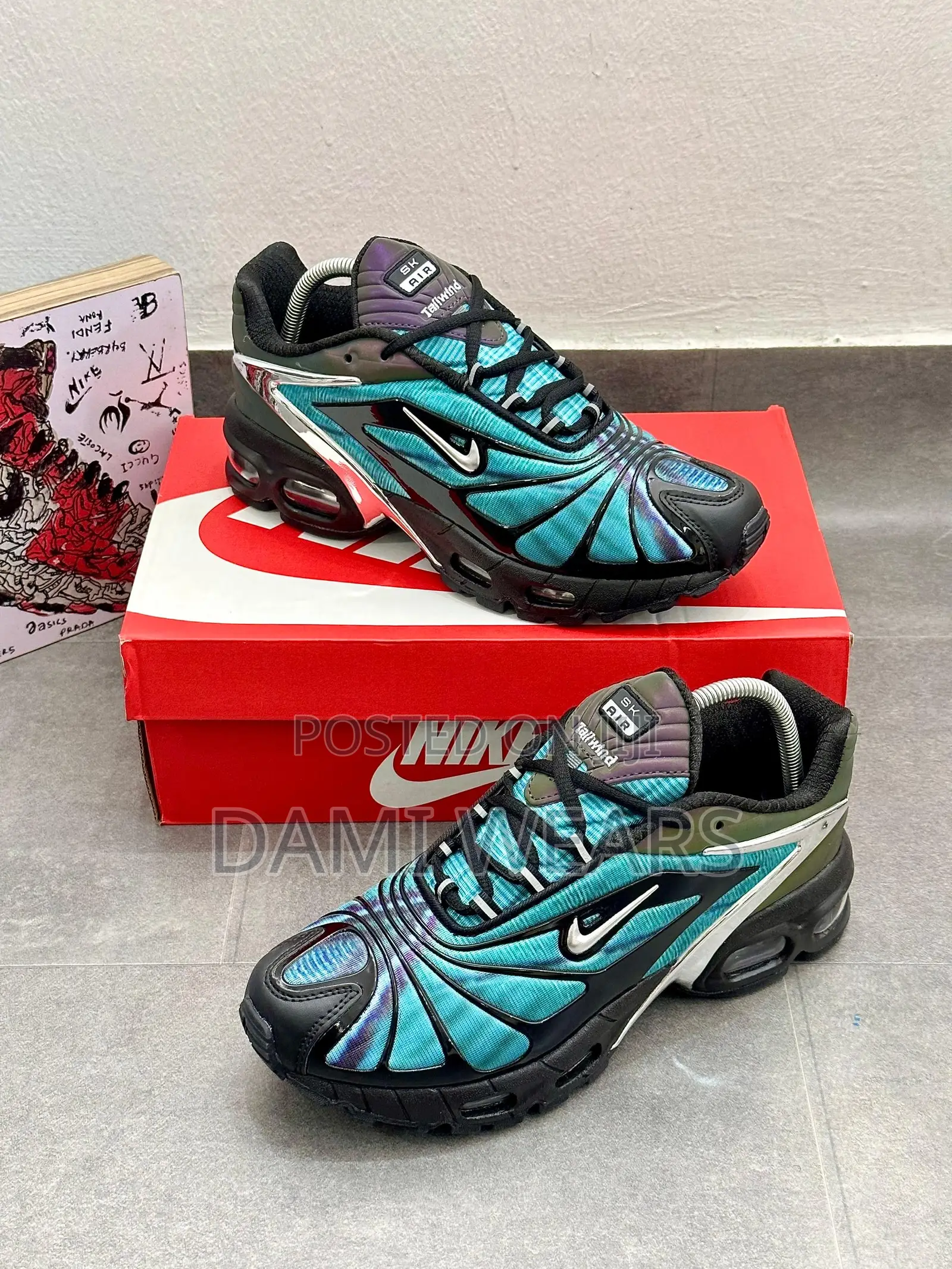 Nike Airmax Tailwind 5 X Skepta Bloody Chrome