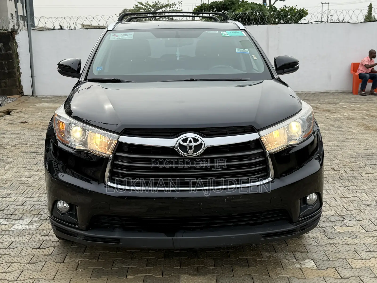 Toyota Highlander XLE 4dr SUV AWD (3.5L 6cyl 6A) 2015 Black