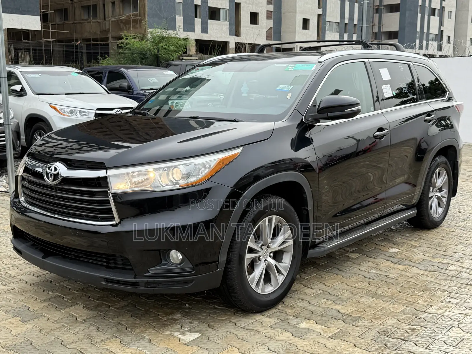 Toyota Highlander XLE 4dr SUV AWD (3.5L 6cyl 6A) 2015 Black