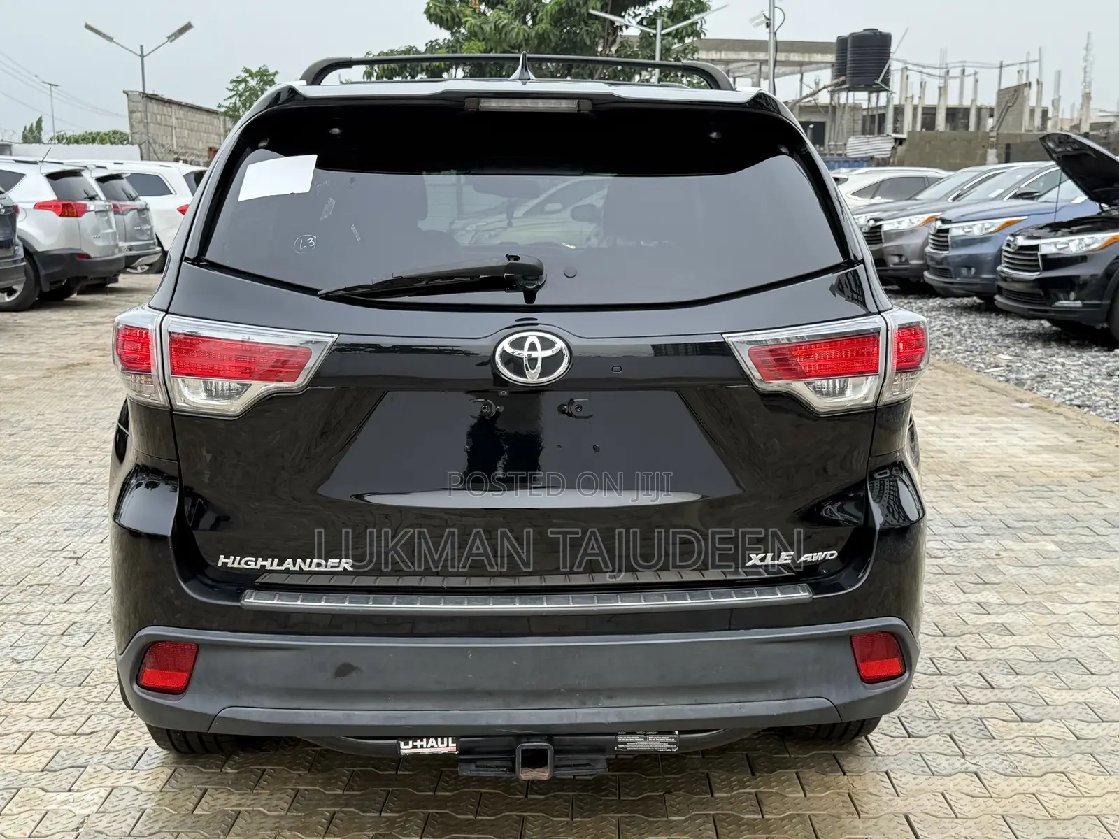 Toyota Highlander XLE 4dr SUV AWD (3.5L 6cyl 6A) 2015 Black