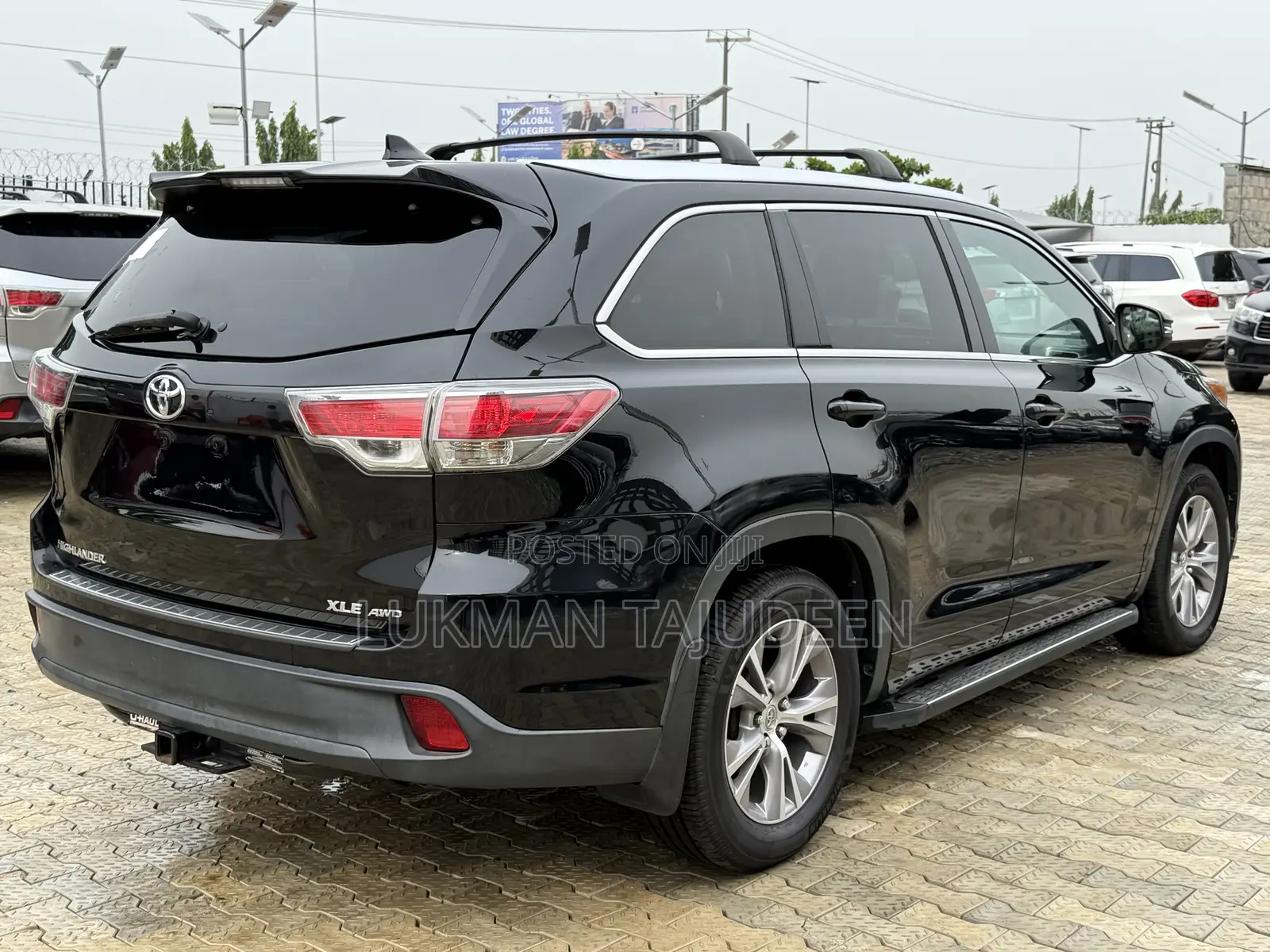 Toyota Highlander XLE 4dr SUV AWD (3.5L 6cyl 6A) 2015 Black