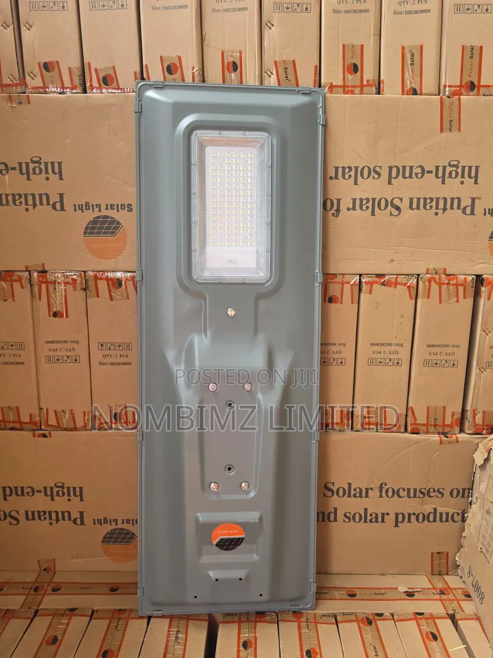 100w Putian Industrial Solar Street Lightblue Carbon Style Model