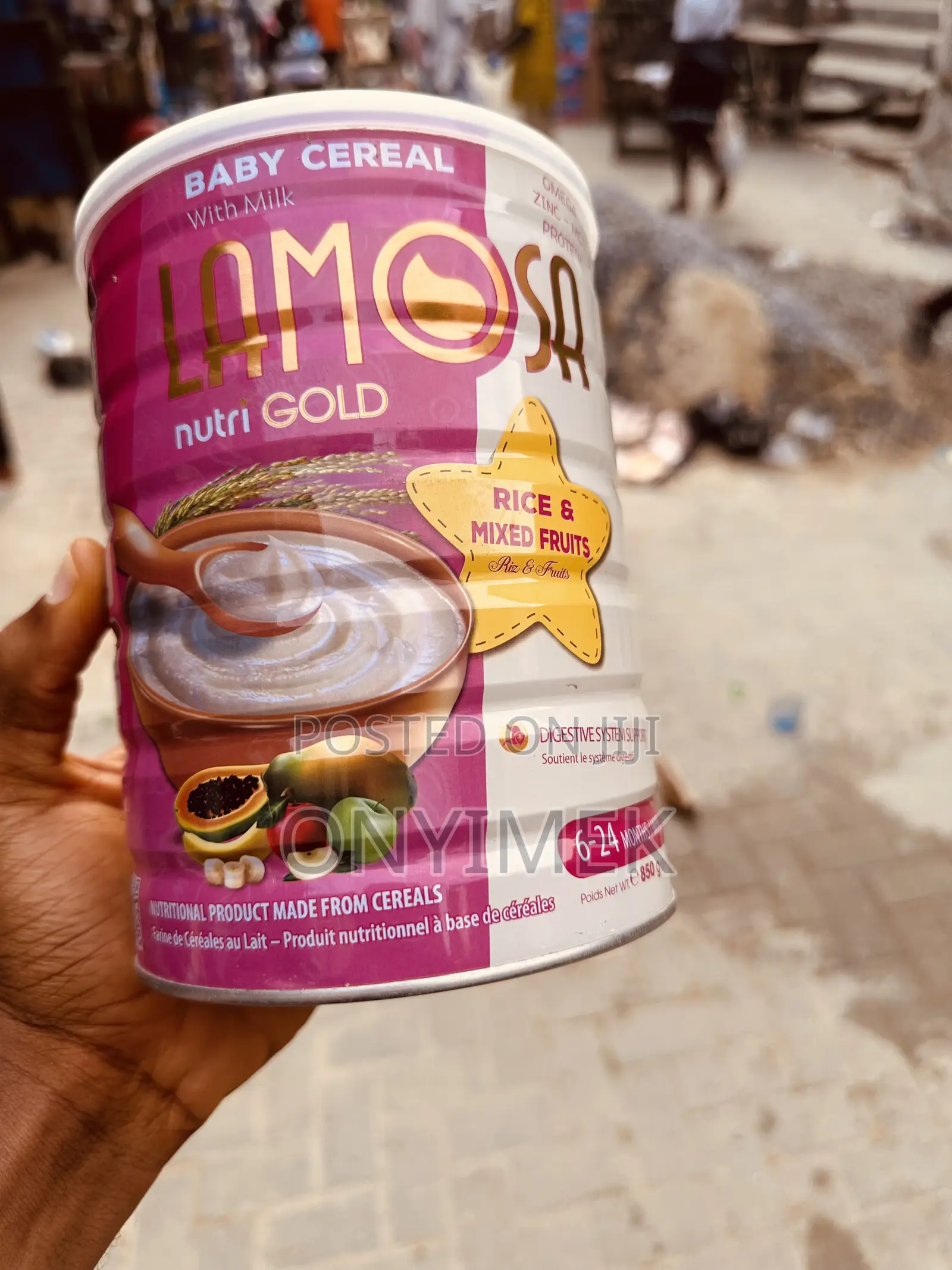 Lamosa Cereal Tin