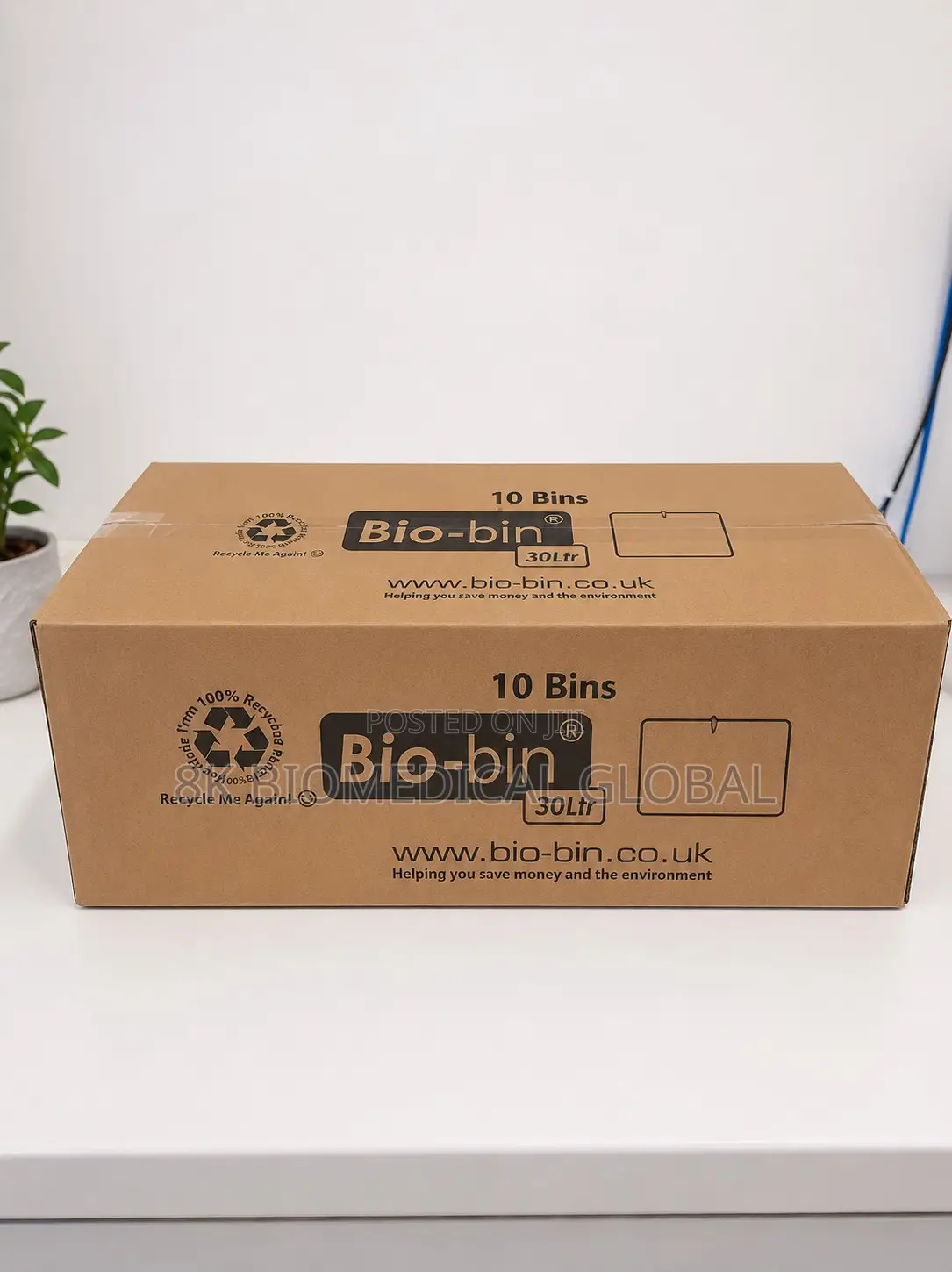 Bio-Bin 30l Clinical Waste Bins (10 Bins Per Box)