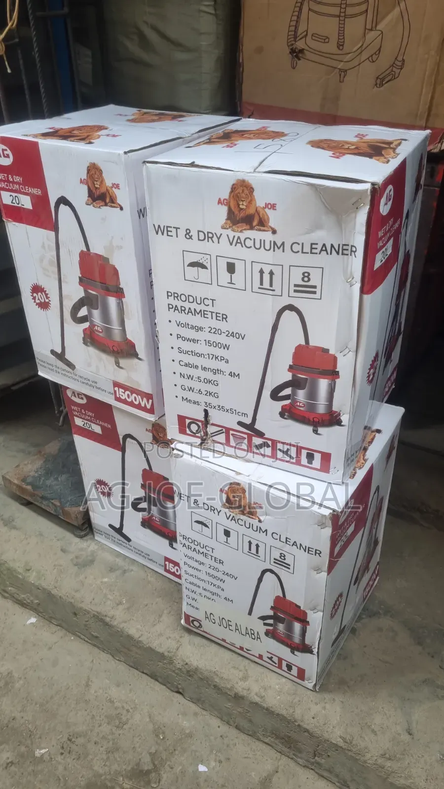 20l Vacuum Cleaner Wet and Dry