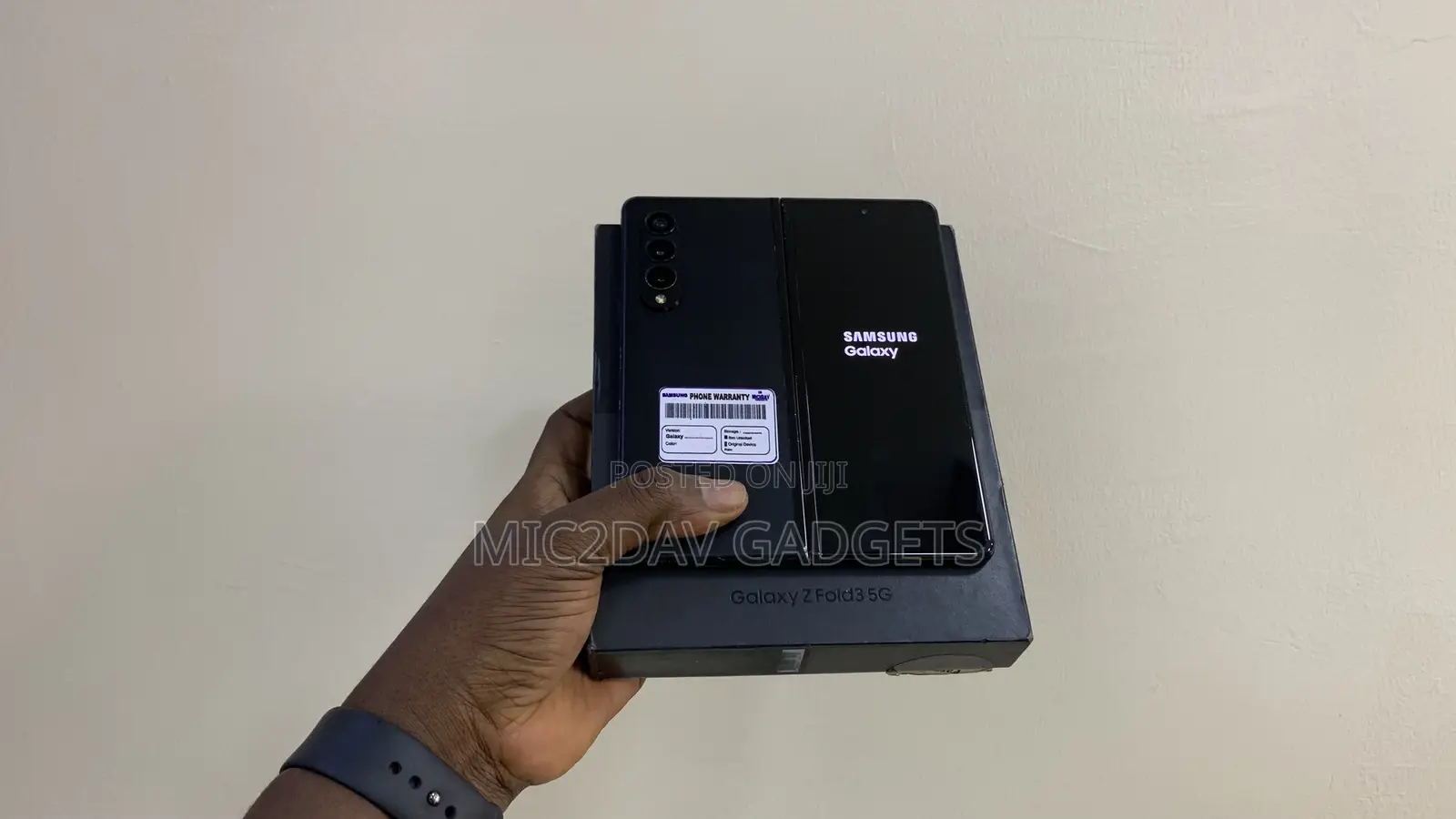 Samsung Galaxy Z Fold3 5G 512 GB Black