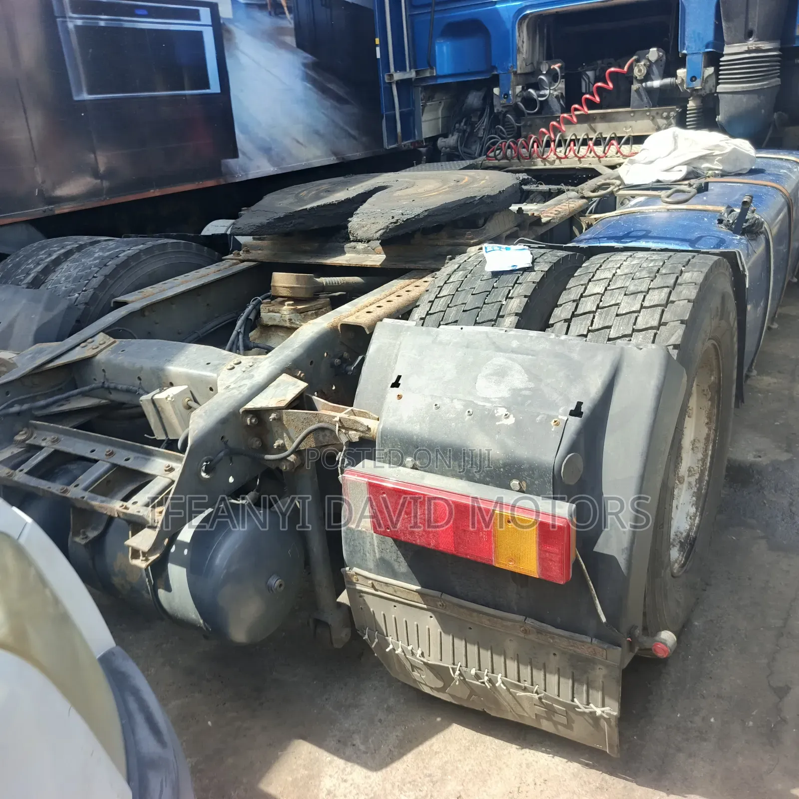 Daf Xf95 Trailer Head 2004 Blue