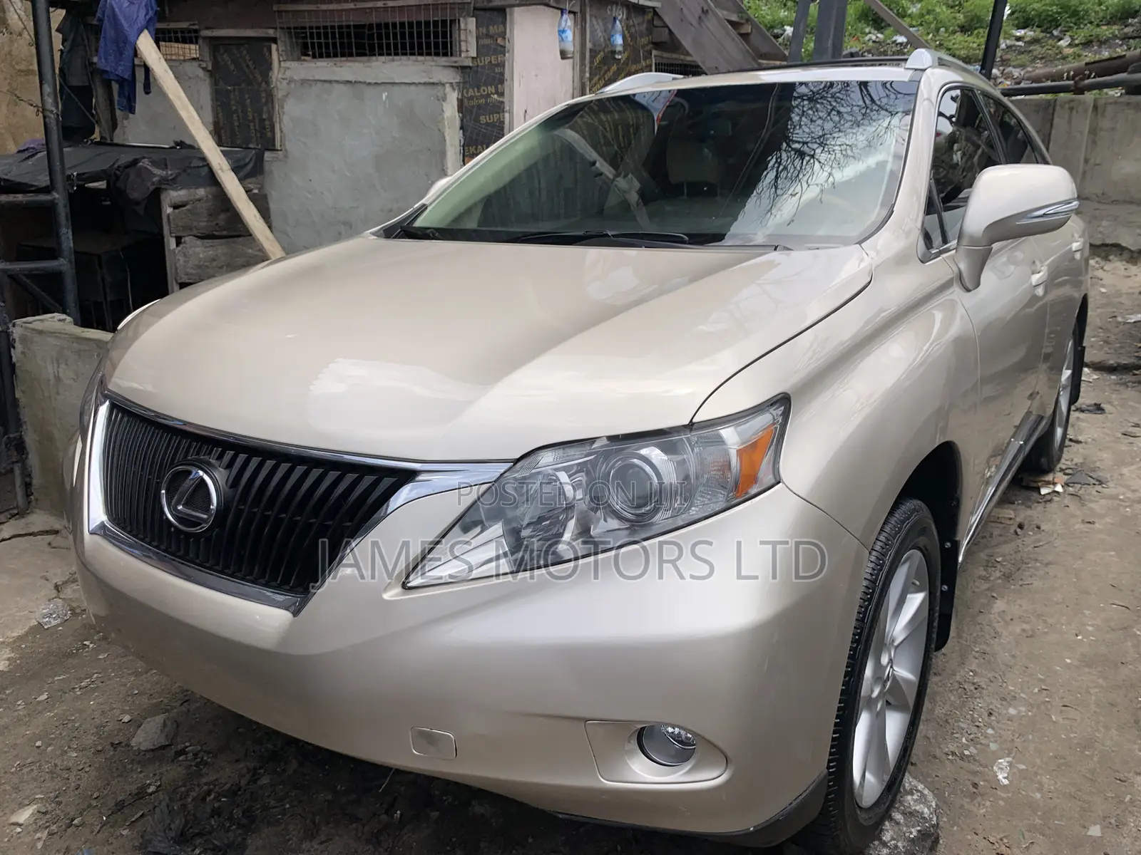 Lexus RX 2012 Gold