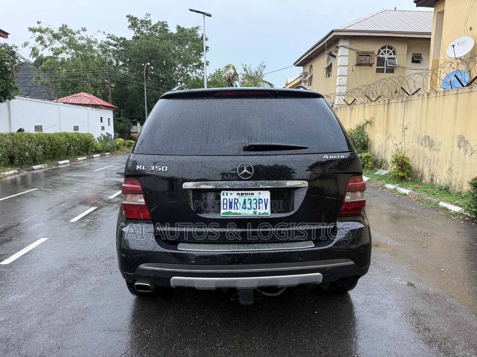 Mercedes-Benz M Class ML 350 4Matic 2008 Black