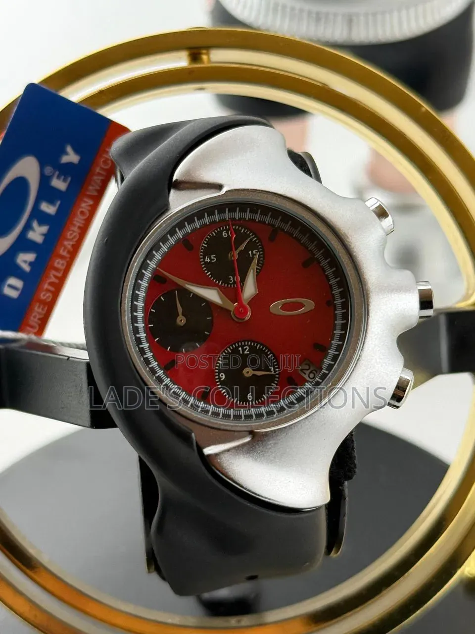 Original Oakley Detonator Wristwatch With Rubber Strap