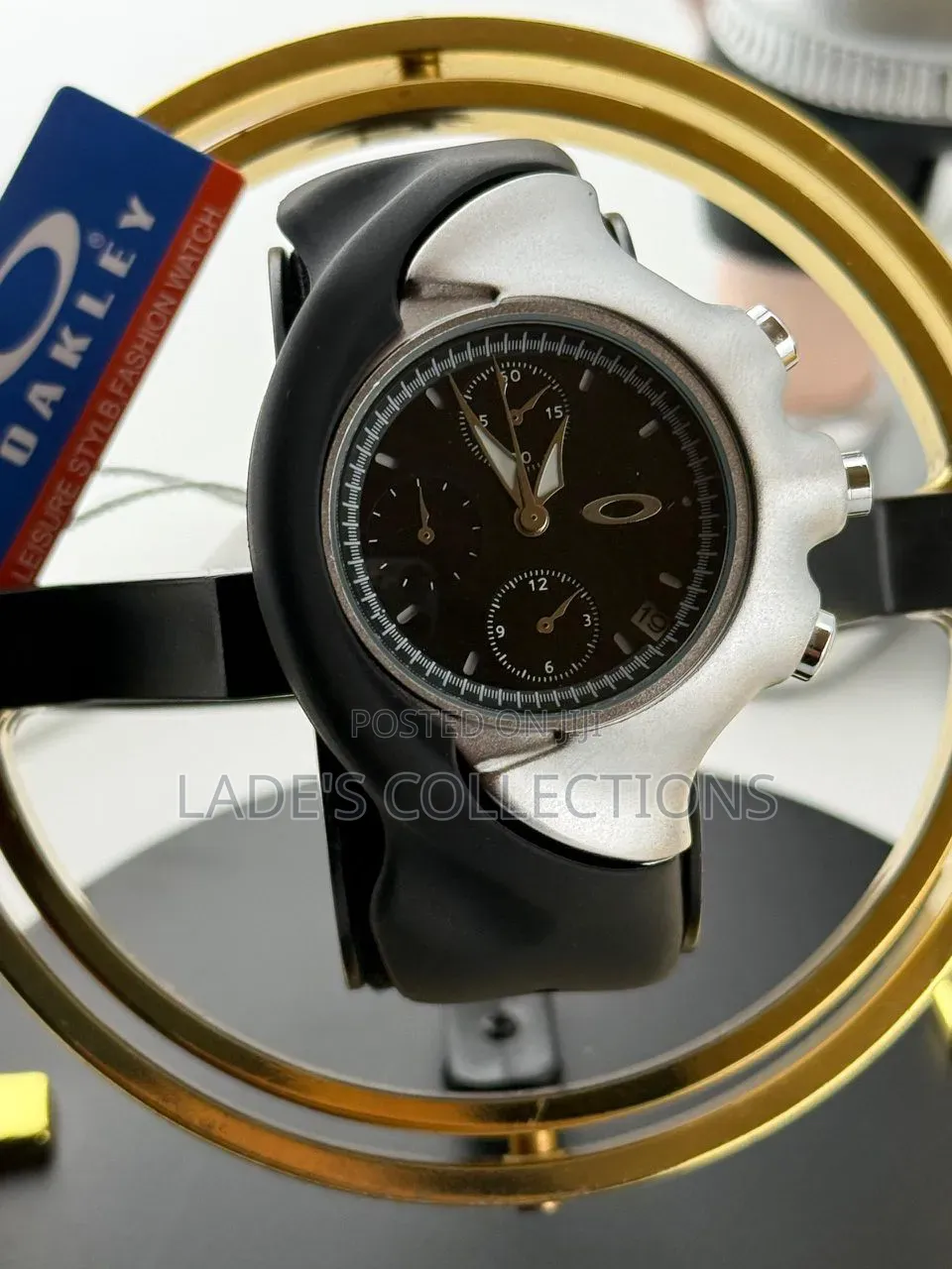 Original Oakley Detonator Wristwatch With Rubber Strap