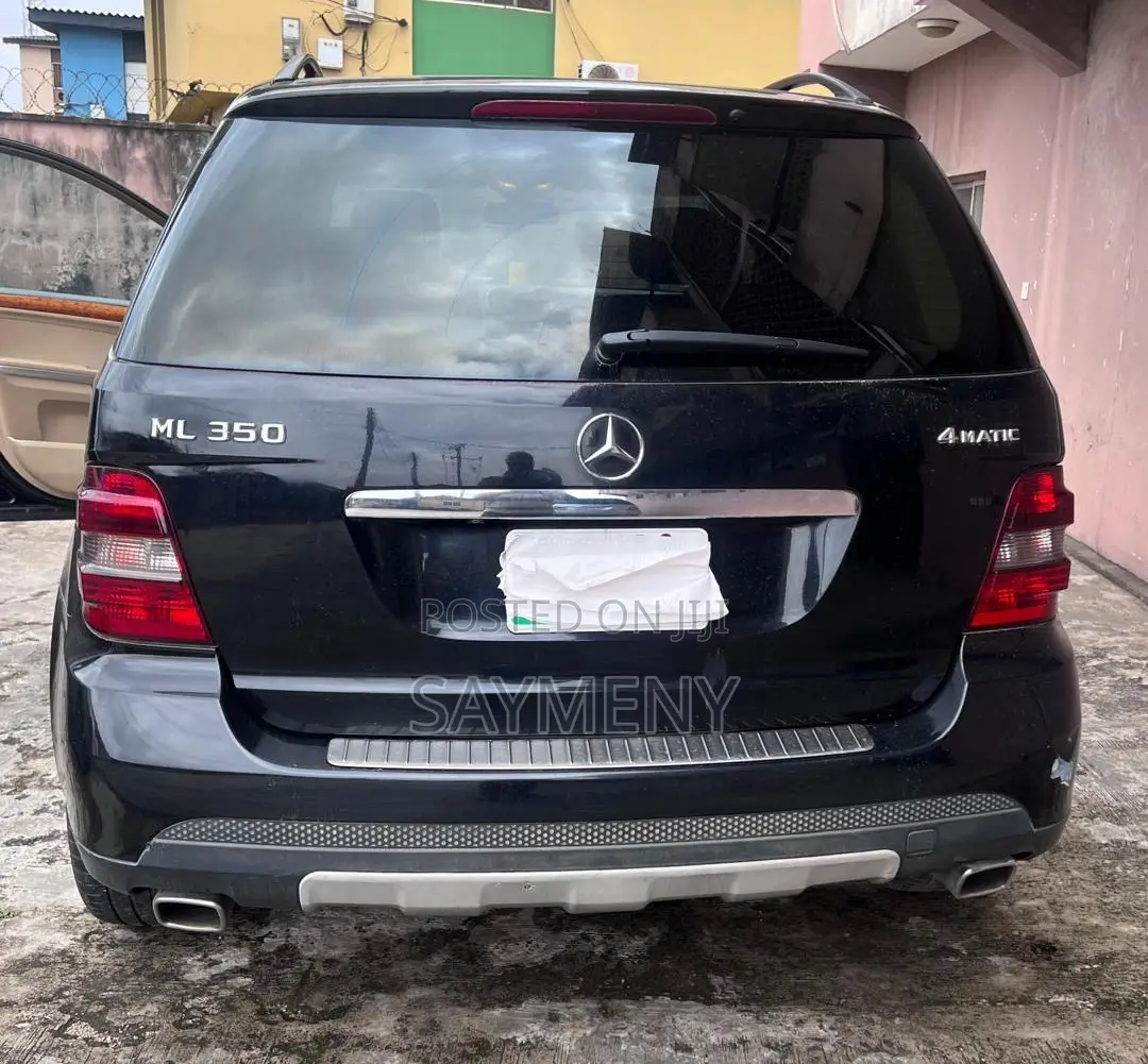 Mercedes-Benz M Class ML 350 4Matic 2008 Black