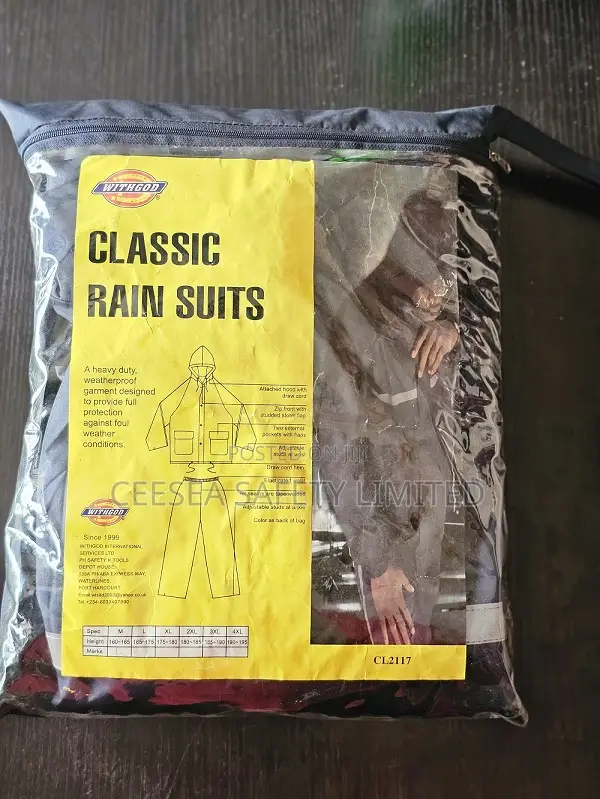 Withgod Classic Rain Suit Cl2117