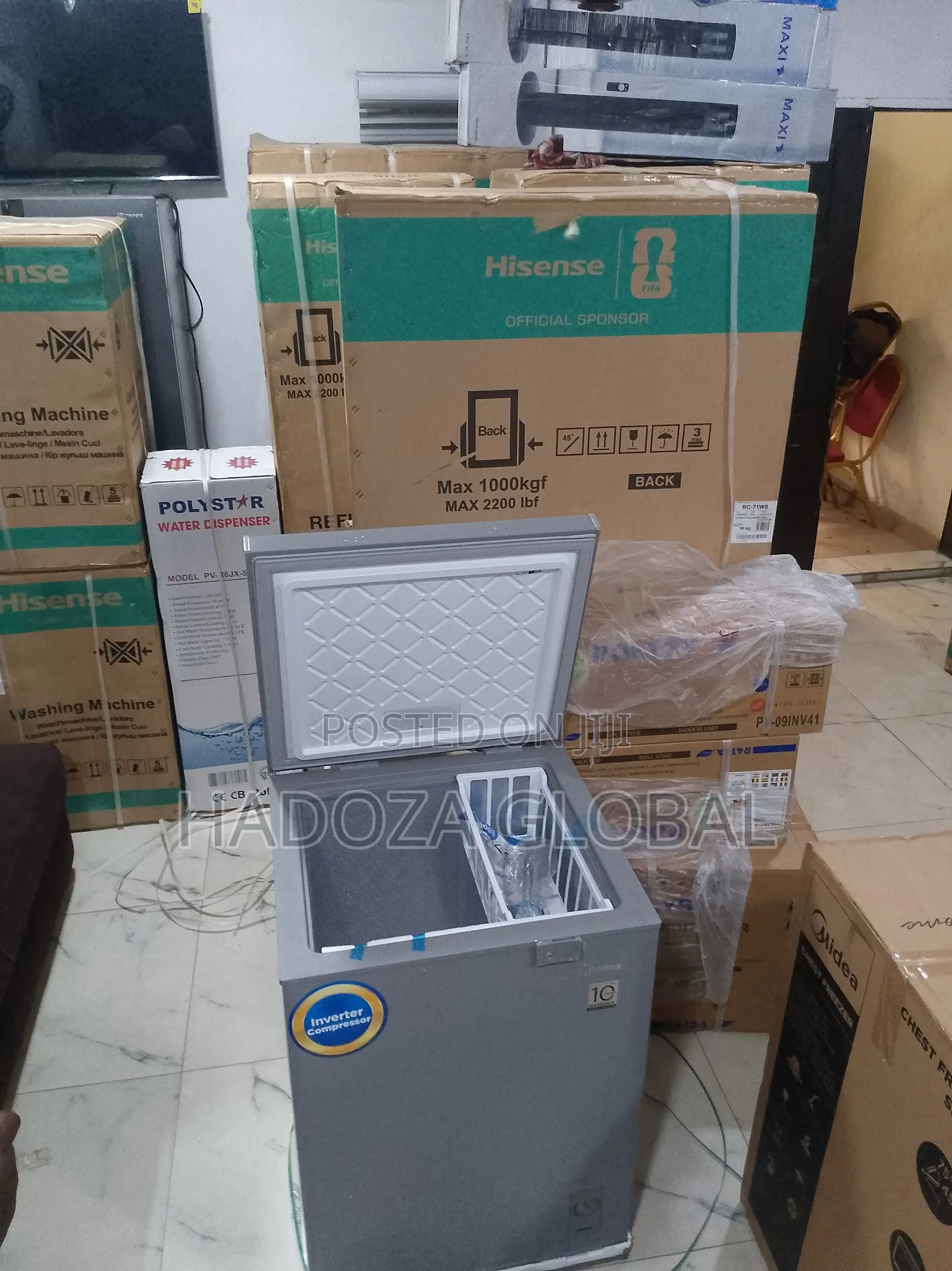 Midea 143l Deep Freezer – Powerful Cooling With Silent Operation