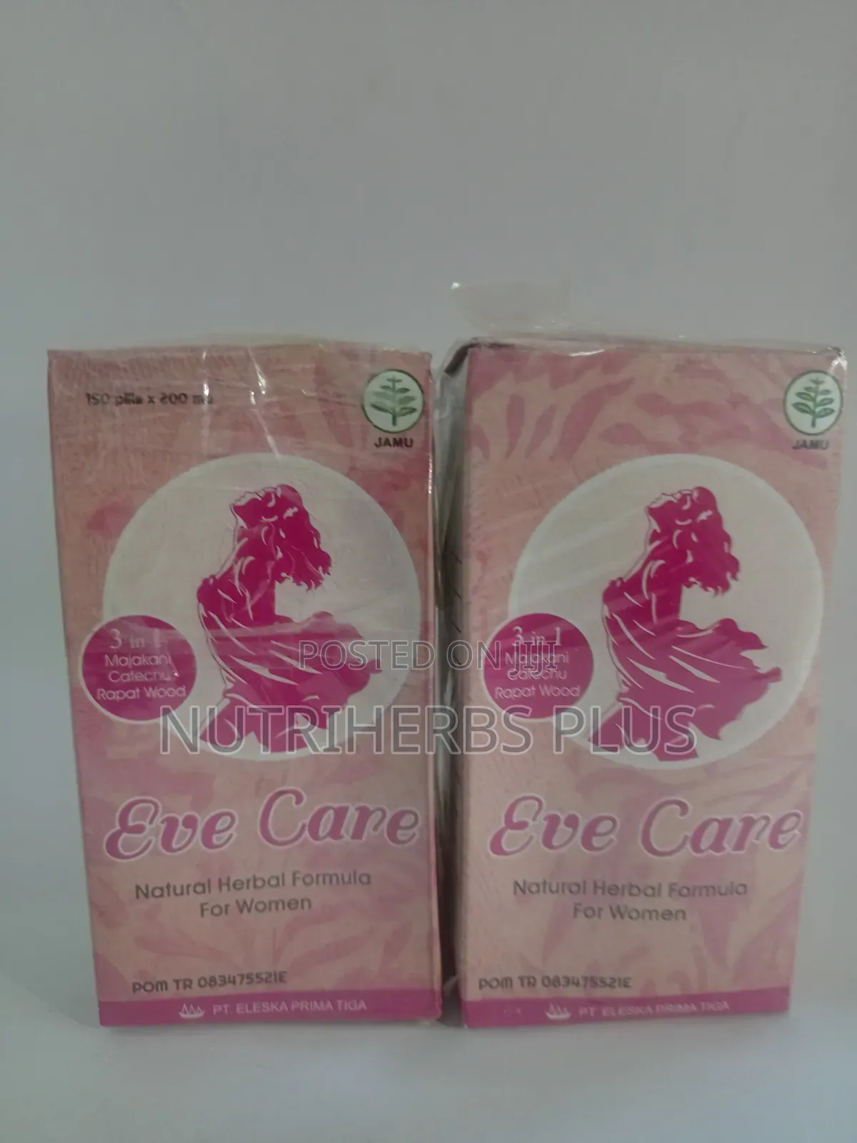 Jamu Evecare Pills: Get Rid of Hormonal Imbalances - 2 Packs