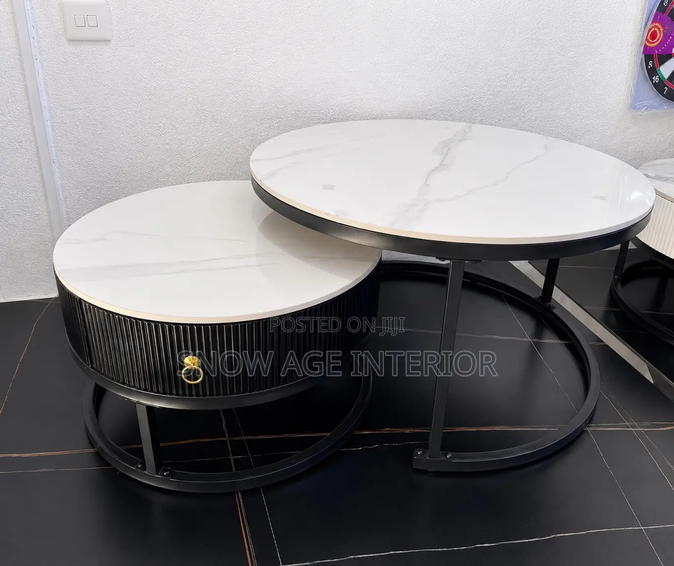 Round Nesting Coffee Table (Center Table)