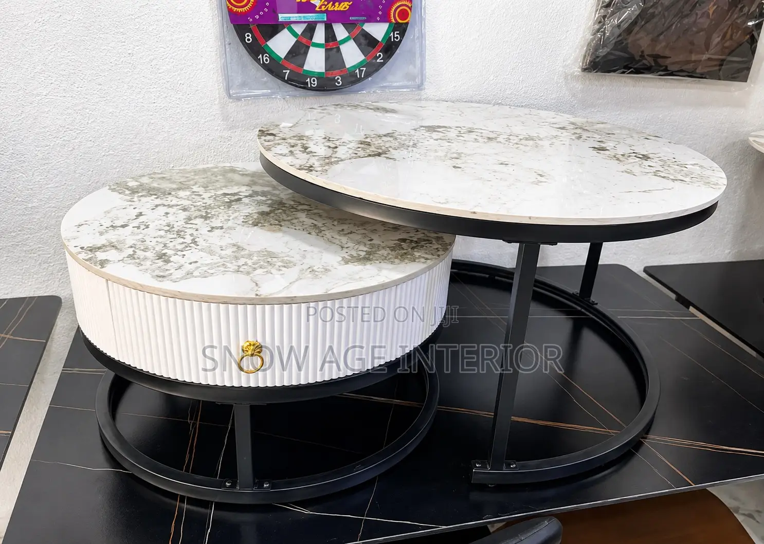 Round Nesting Coffee Table (Center Table)