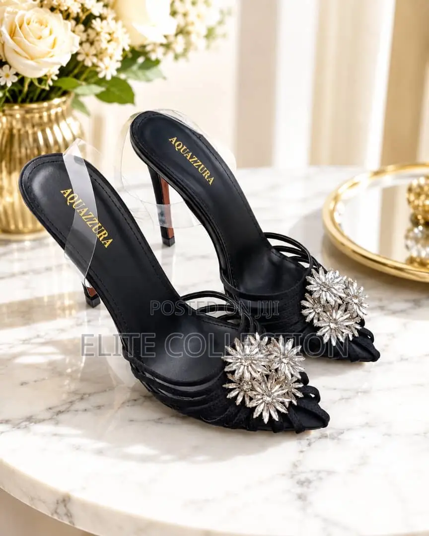 Acquazura Heel Colour Black Size Available 38-42