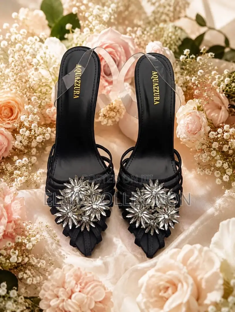 Acquazura Heel Colour Black Size Available 38-42