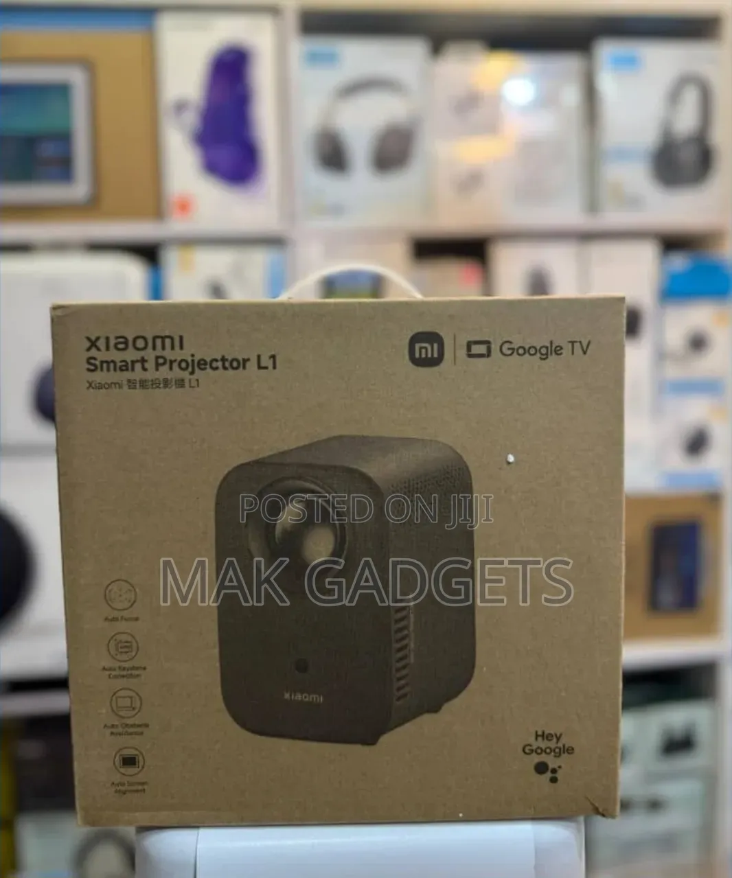Xiaomi Smart Projector L1 1080p Hd Resolution 150 Inch Dolby Audio