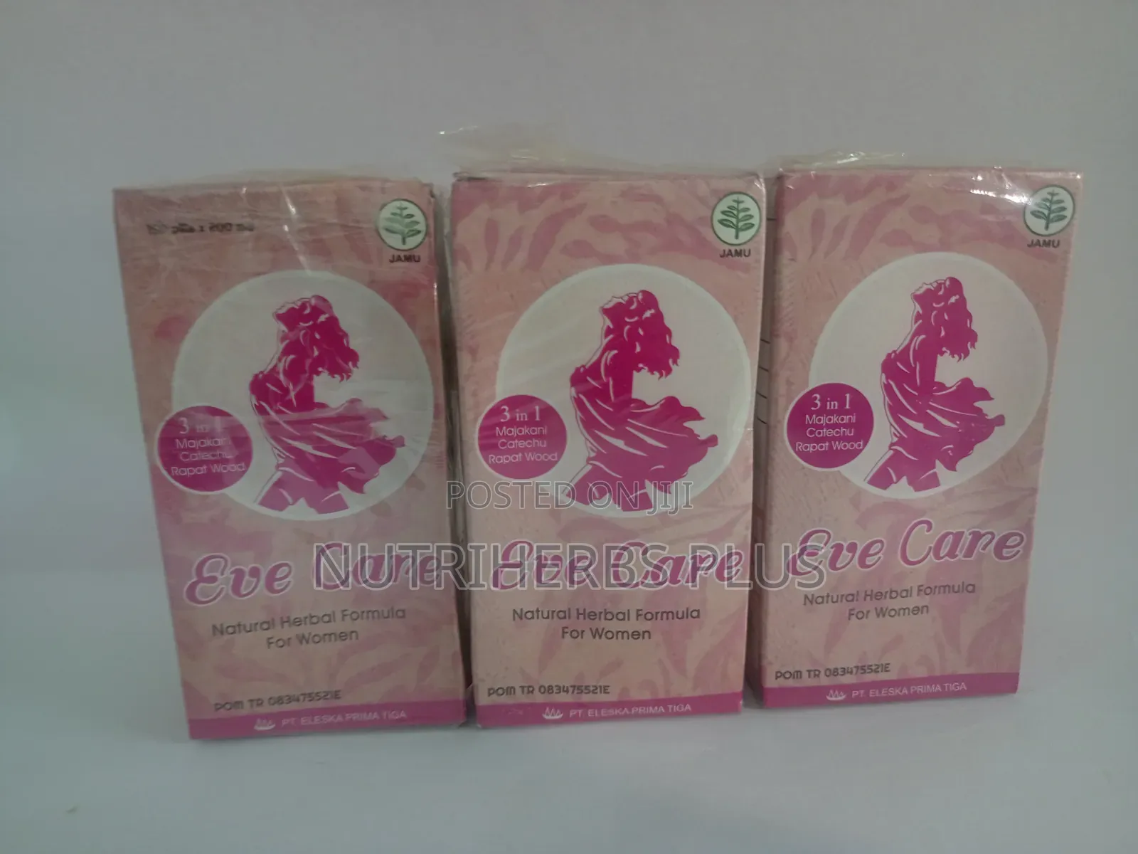 Jamu Evecare Pills: Regulates Menstrual Cycle Balances Hormones-3packs