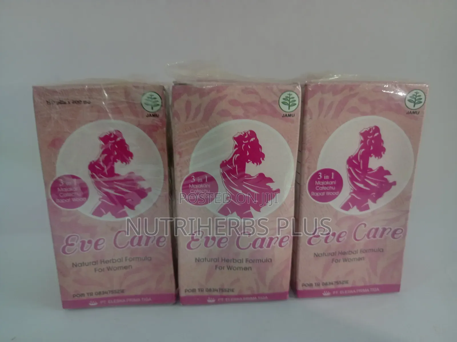 Jamu Evecare Pills: Regulates Menstrual Cycle Balances Hormones-3packs