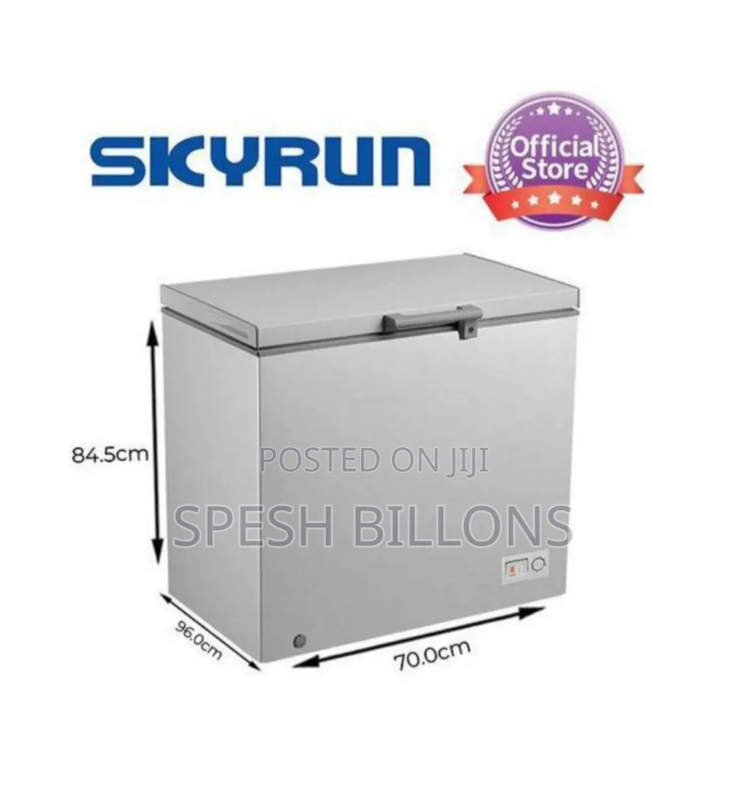 300l Skyrun Inverter Freezer, 12 Months Valid Warranty on Compressor