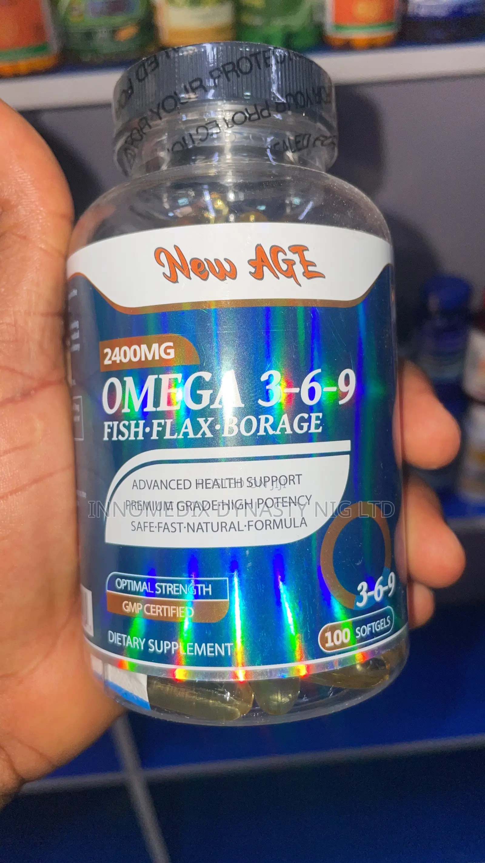 Omega 3-6-9 Fish Flax-Borage