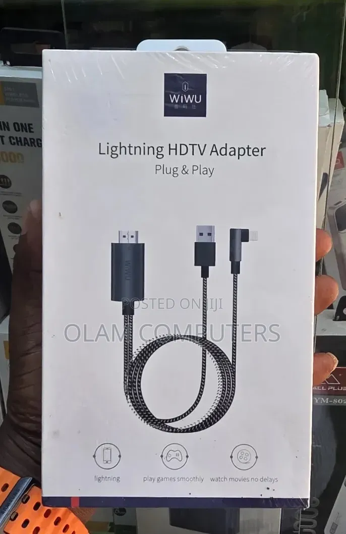 Wiwu Lightning HDTV Adapter Plug and Play