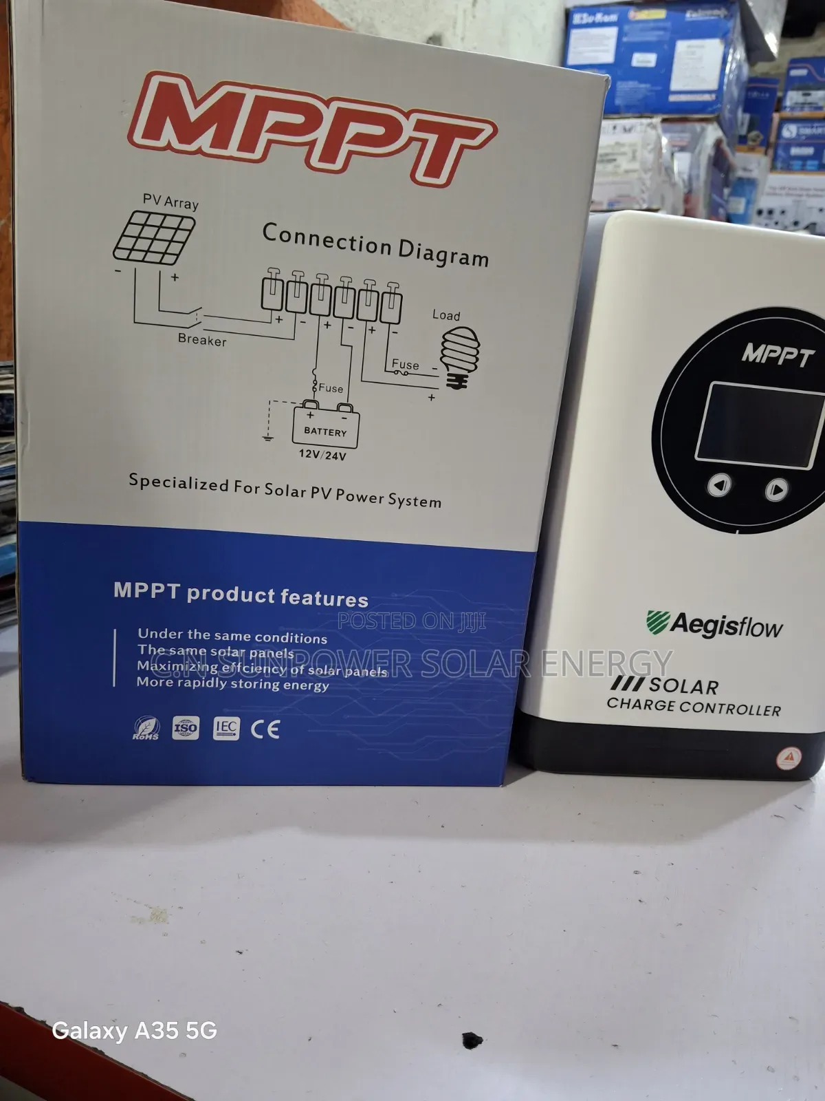 80amps Aegisflow Solar Charge Controller