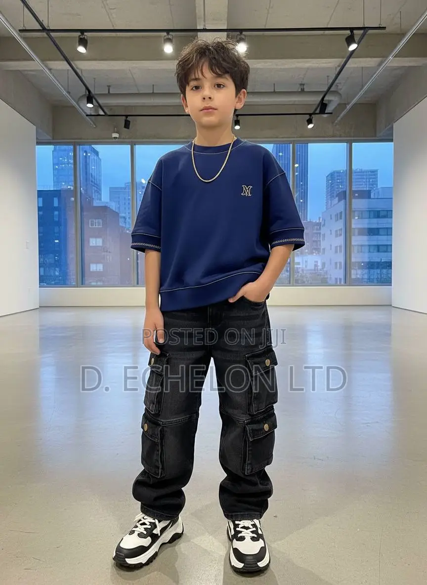 Wholesales >Unisex Baggy/Cargo Jeans, Bag(50pcs Mix) #