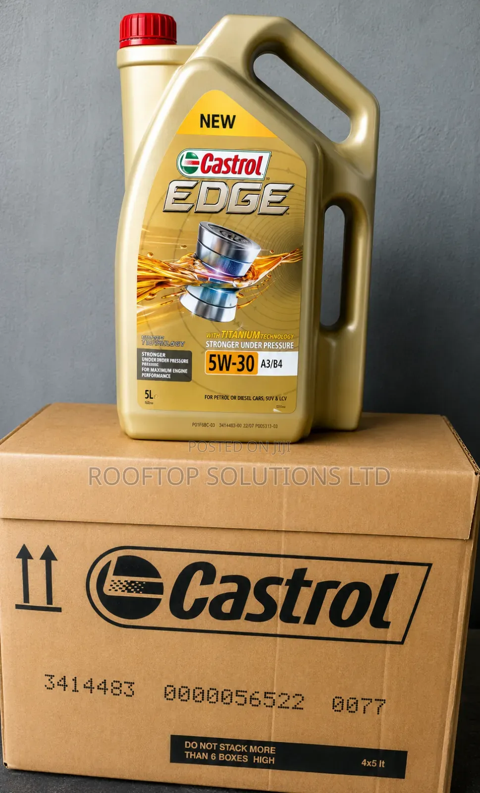 Castrol Edge 5w-30 A3 B4 Engine Oil 5l