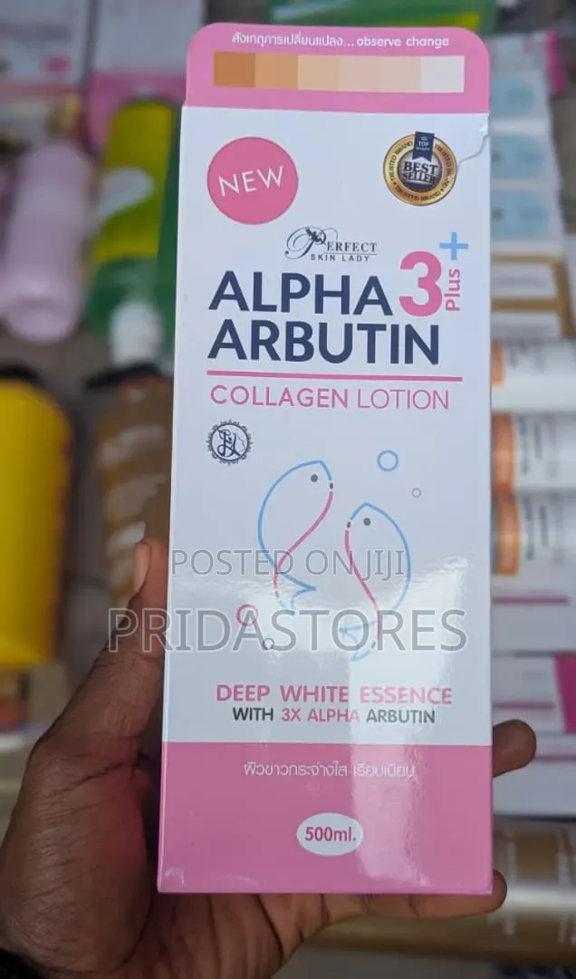 Alpha 3+ Arbutin Collagen Soap and Lotion