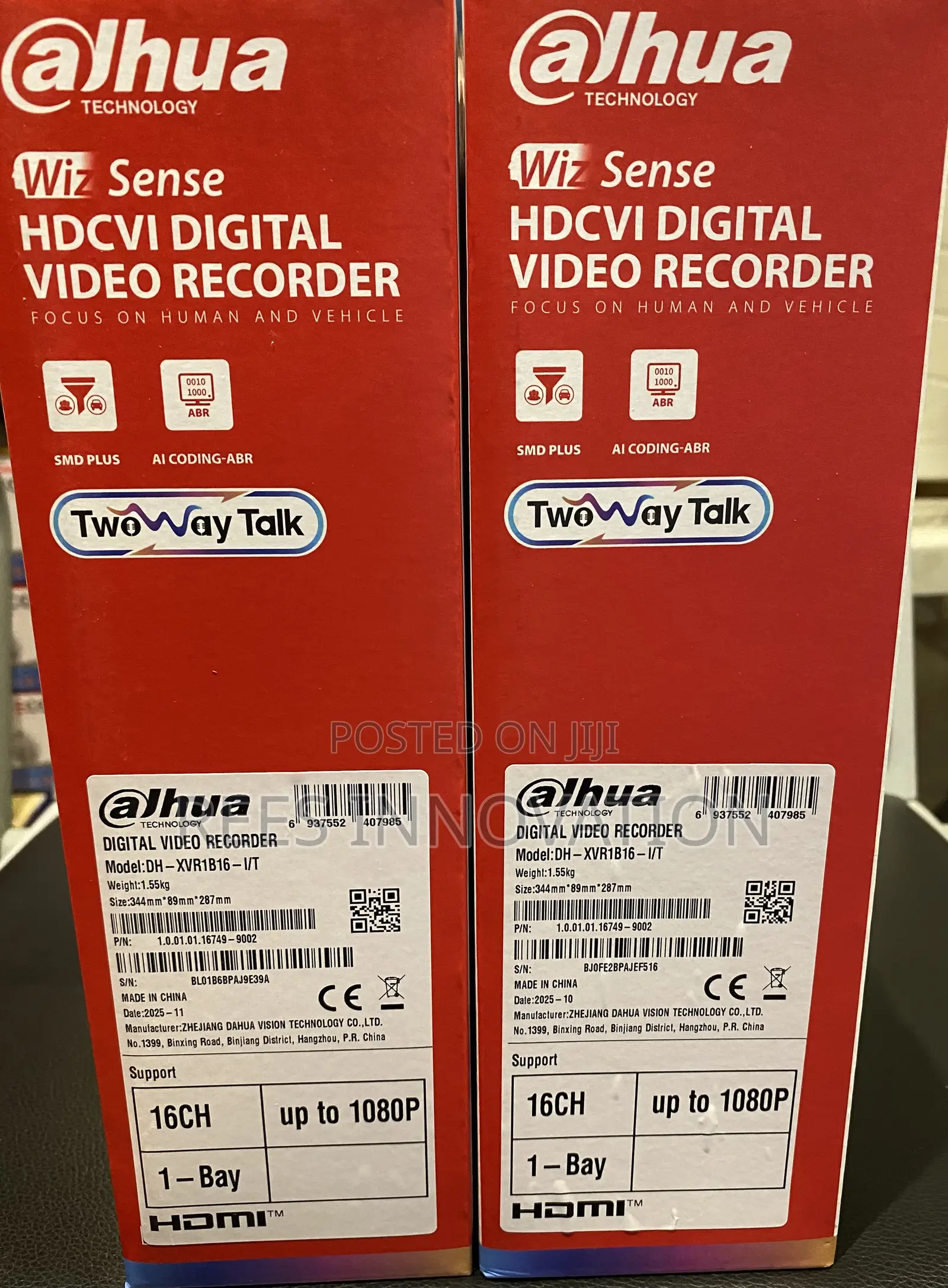 Dahua 16ch 2mp Two Way Talk DVR