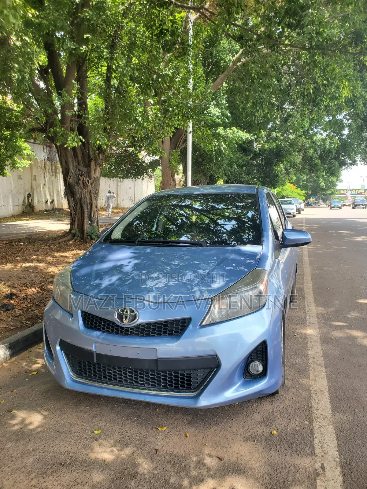 Toyota Yaris 2014 Blue