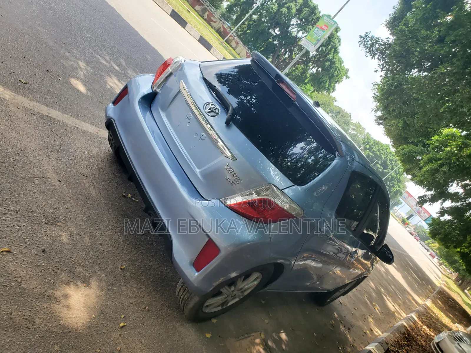 Toyota Yaris 2014 Blue
