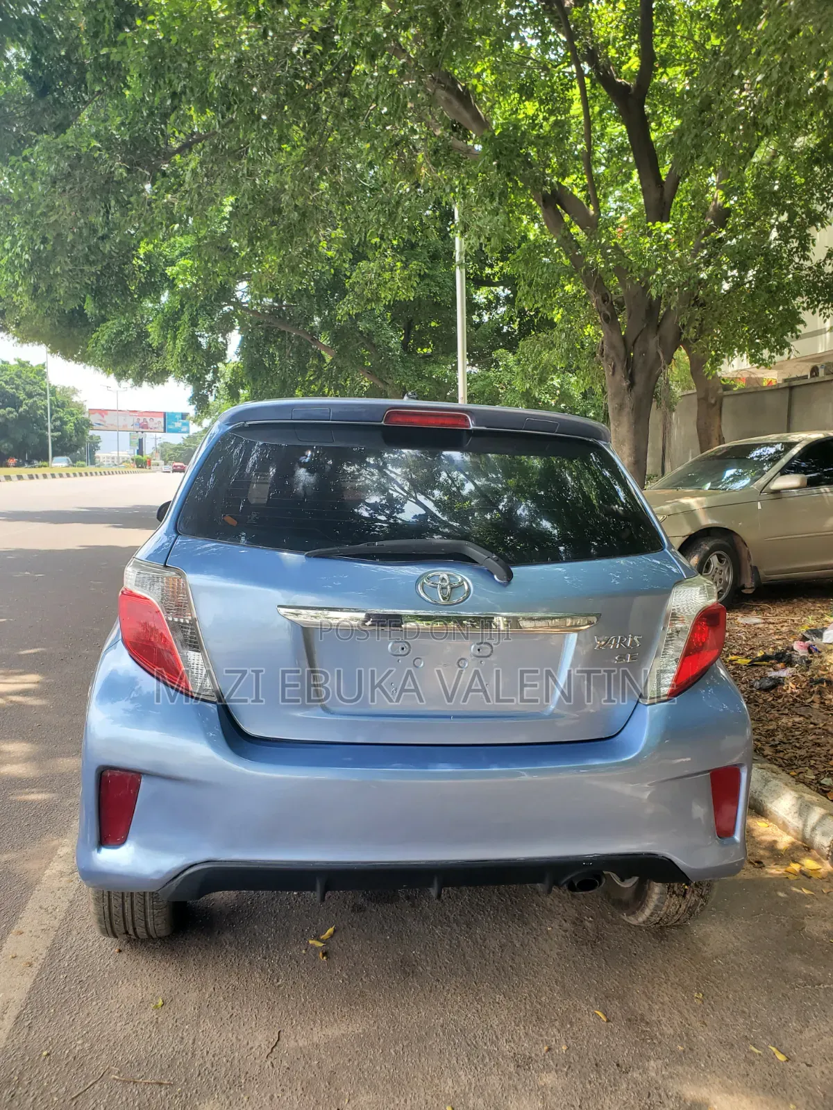 Toyota Yaris 2014 Blue