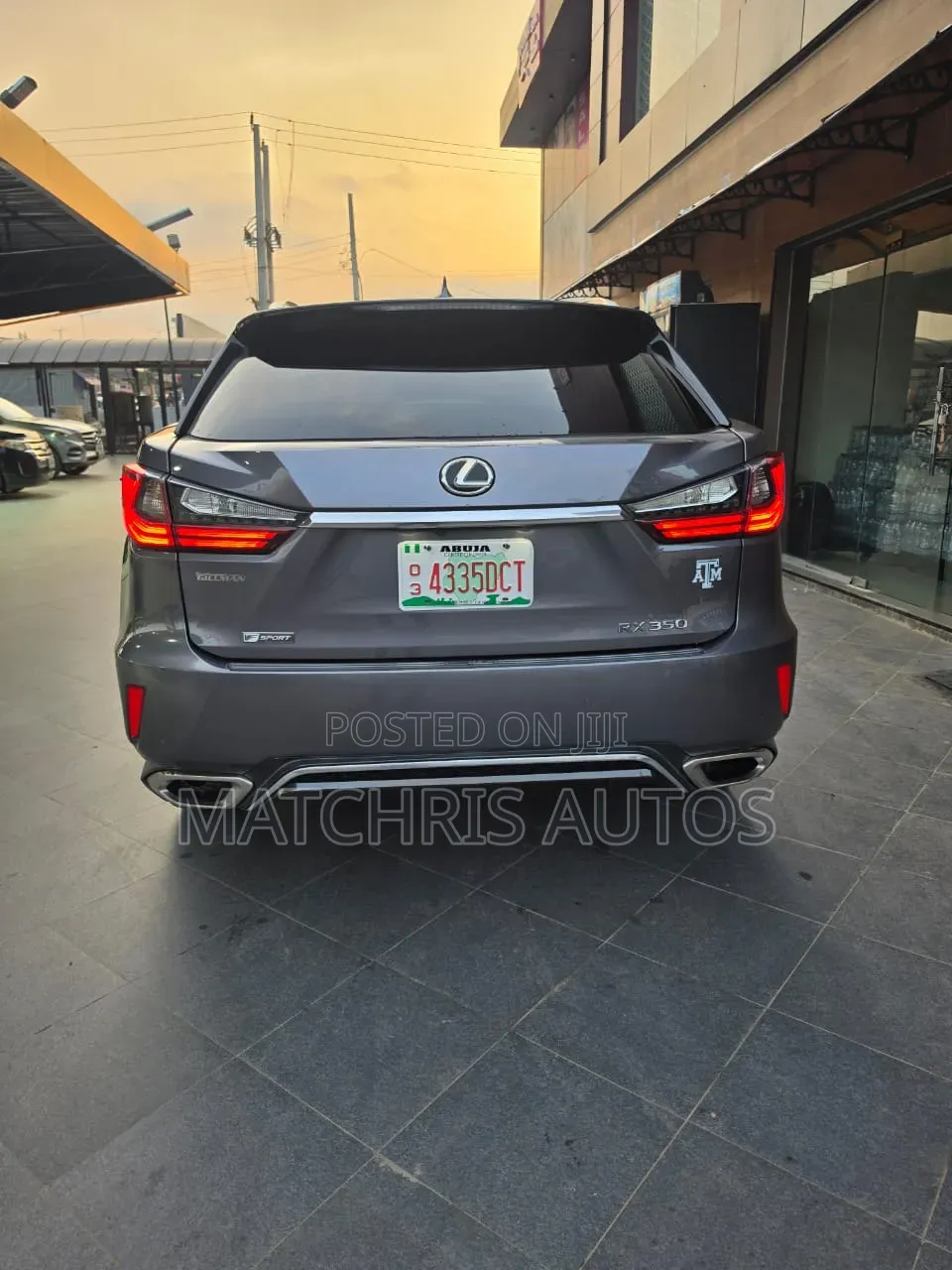 Lexus RX 350 F Sport AWD 2017 Gray