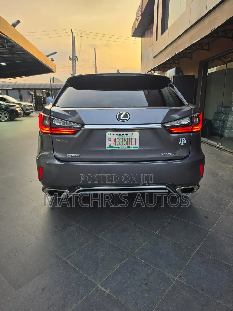 Lexus RX 350 F Sport AWD 2017 Gray