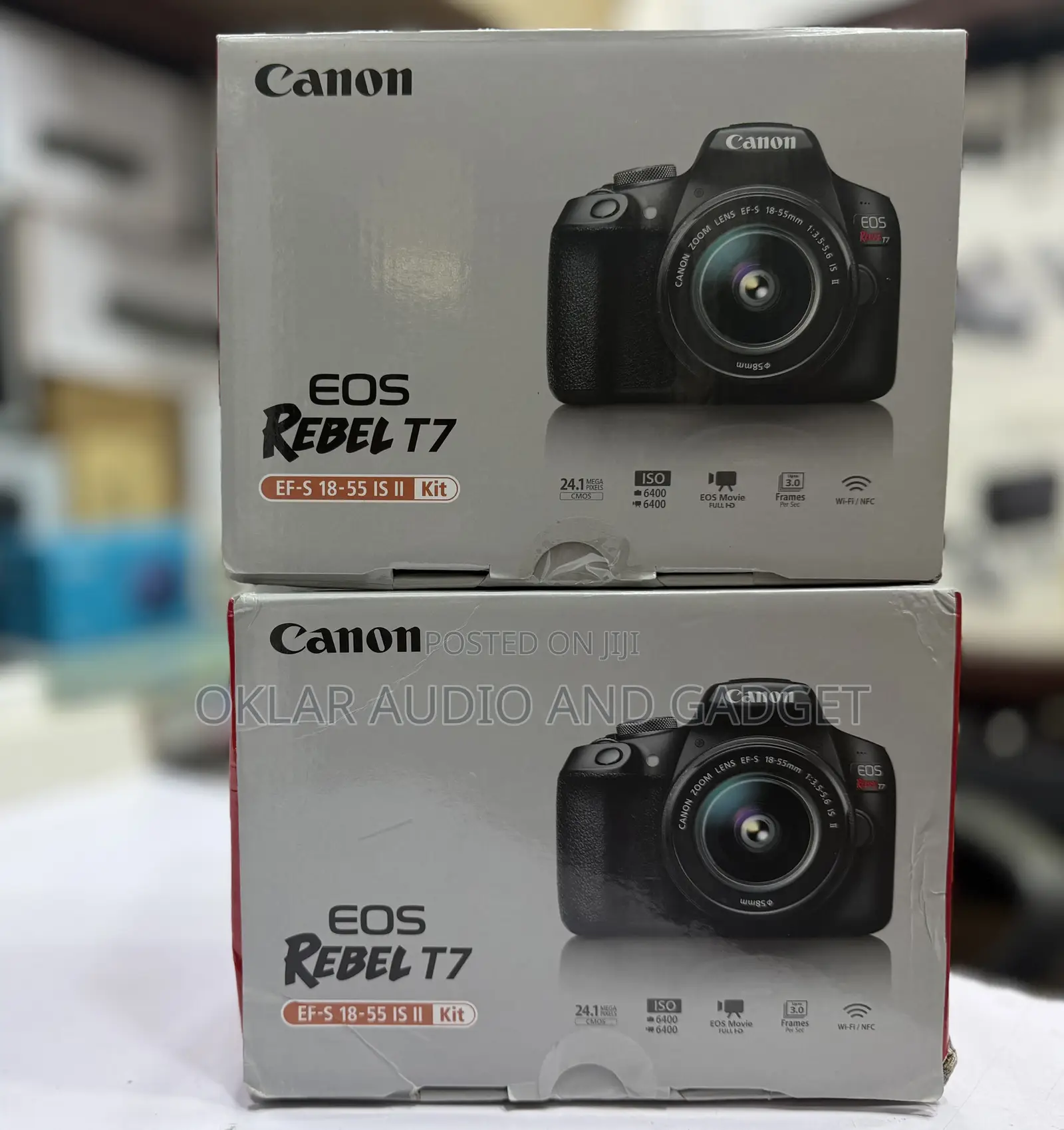 Canon Eos Rebel T7 DSLR Camera With 18-55mm Lens (Brand New)