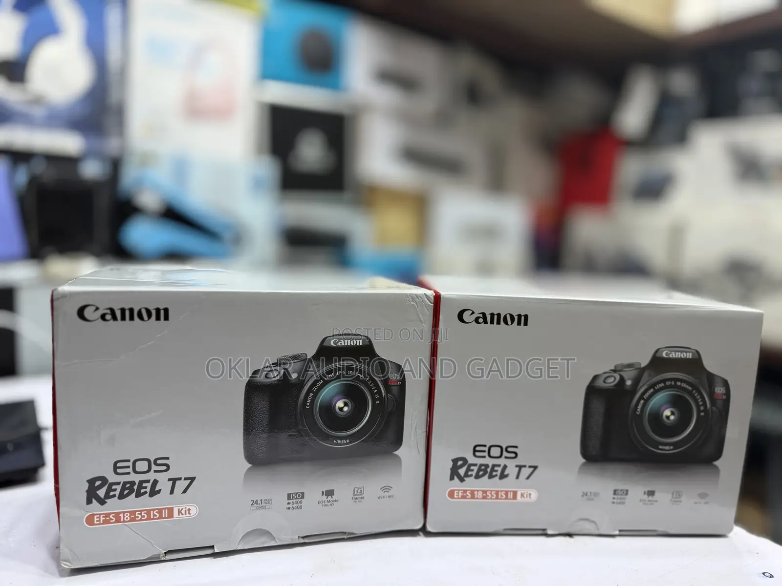 Canon Eos Rebel T7 DSLR Camera With 18-55mm Lens (Brand New)