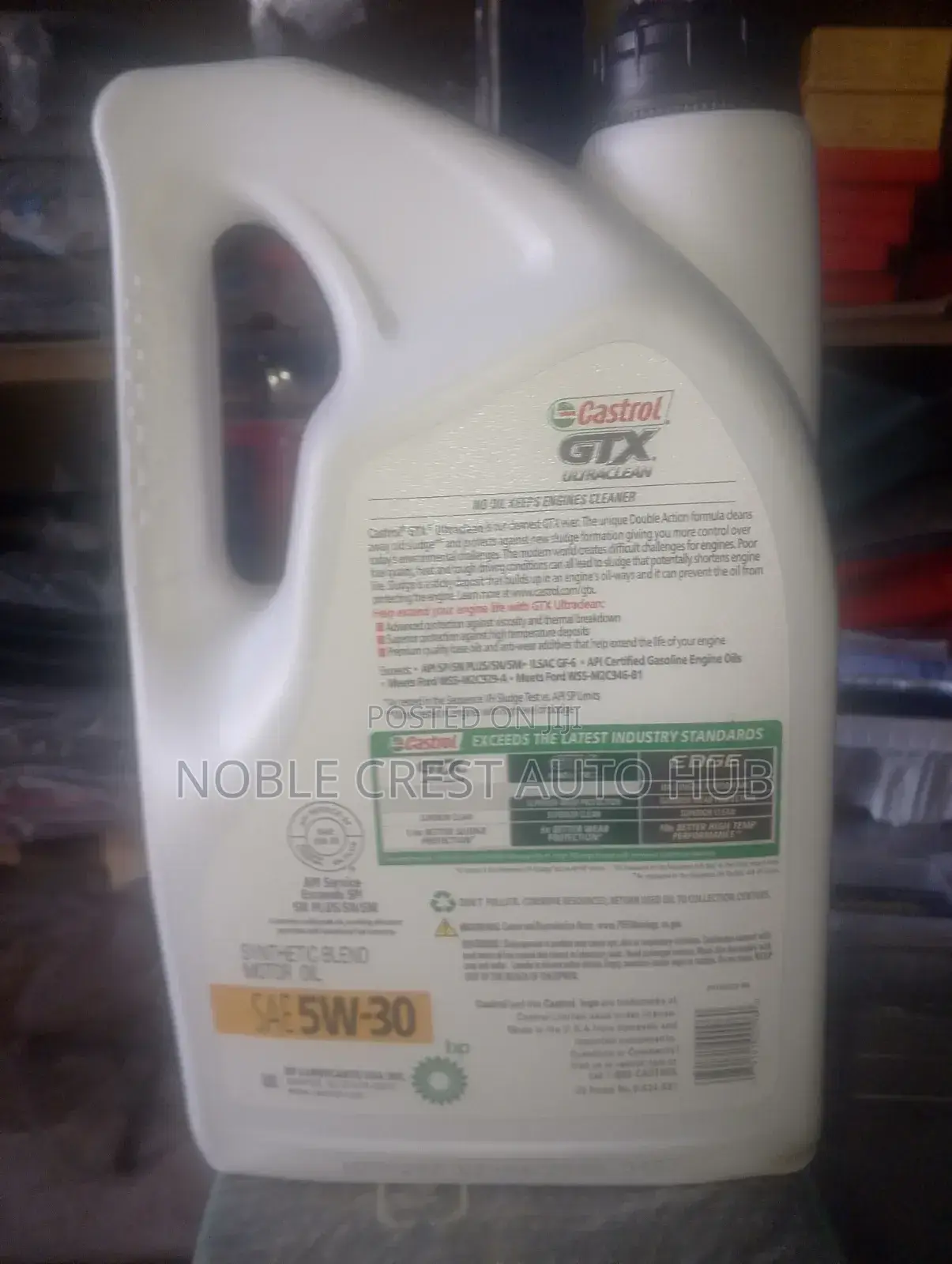 Castrol GTX Ultraclean 5w-30 5l