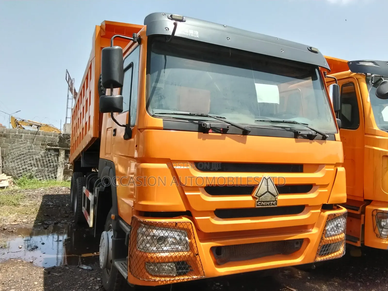 Howo Dump Truck 2016 Orange