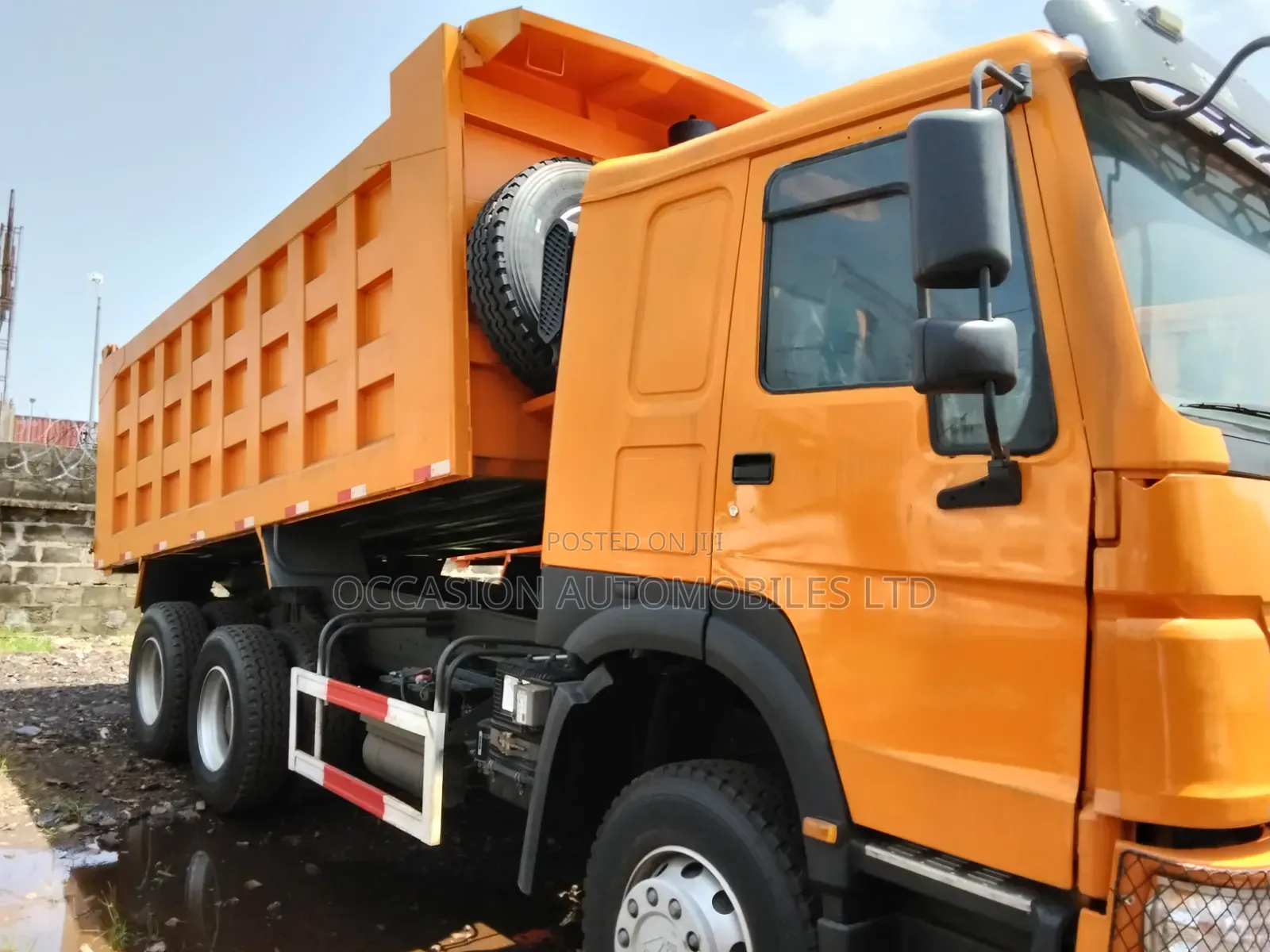 Howo Dump Truck 2016 Orange
