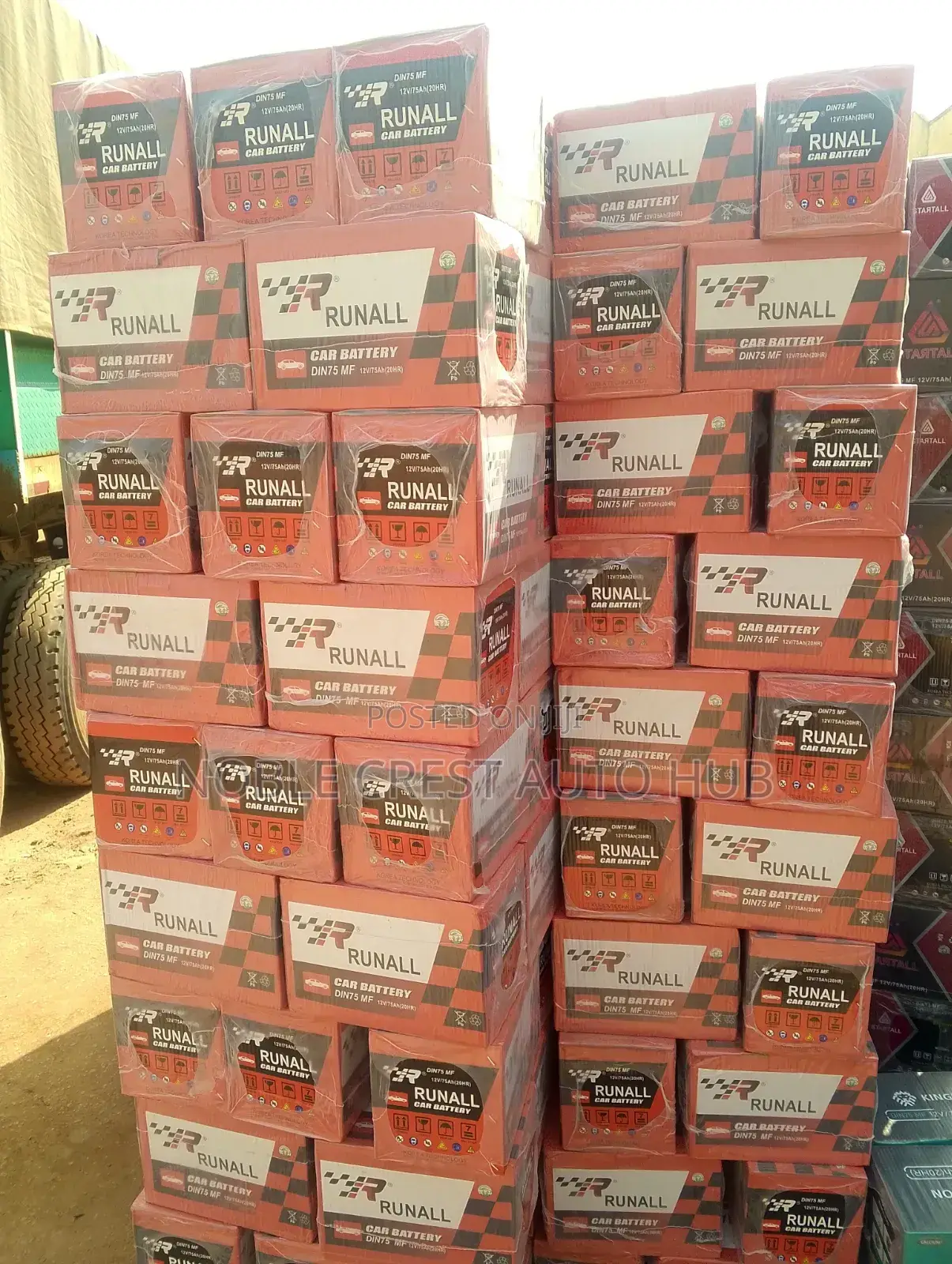 75ah Korea Battery With Guarantee