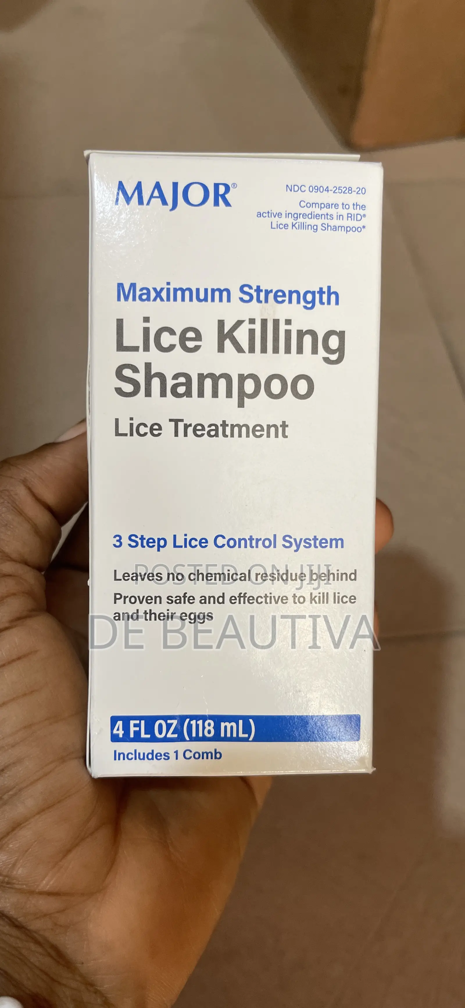 Major Maxium Strenght Lice Killing Shampoo