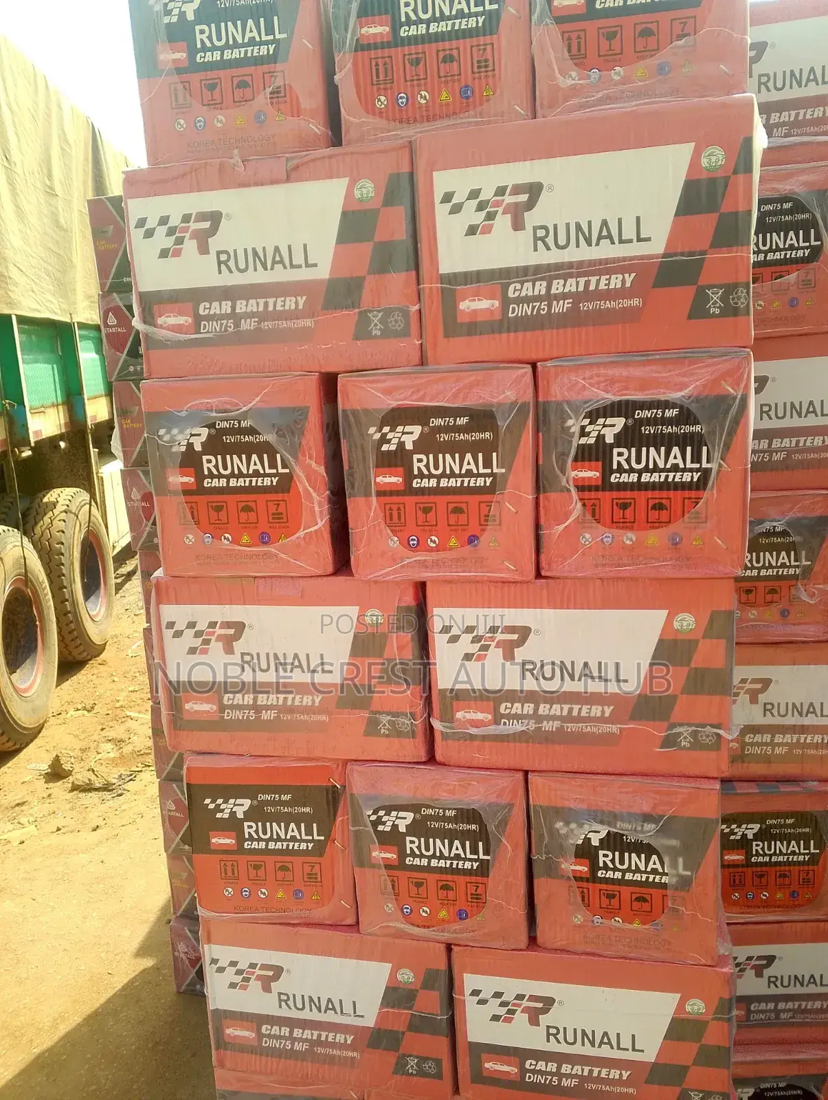 75ah Korea Battery With Guarantee