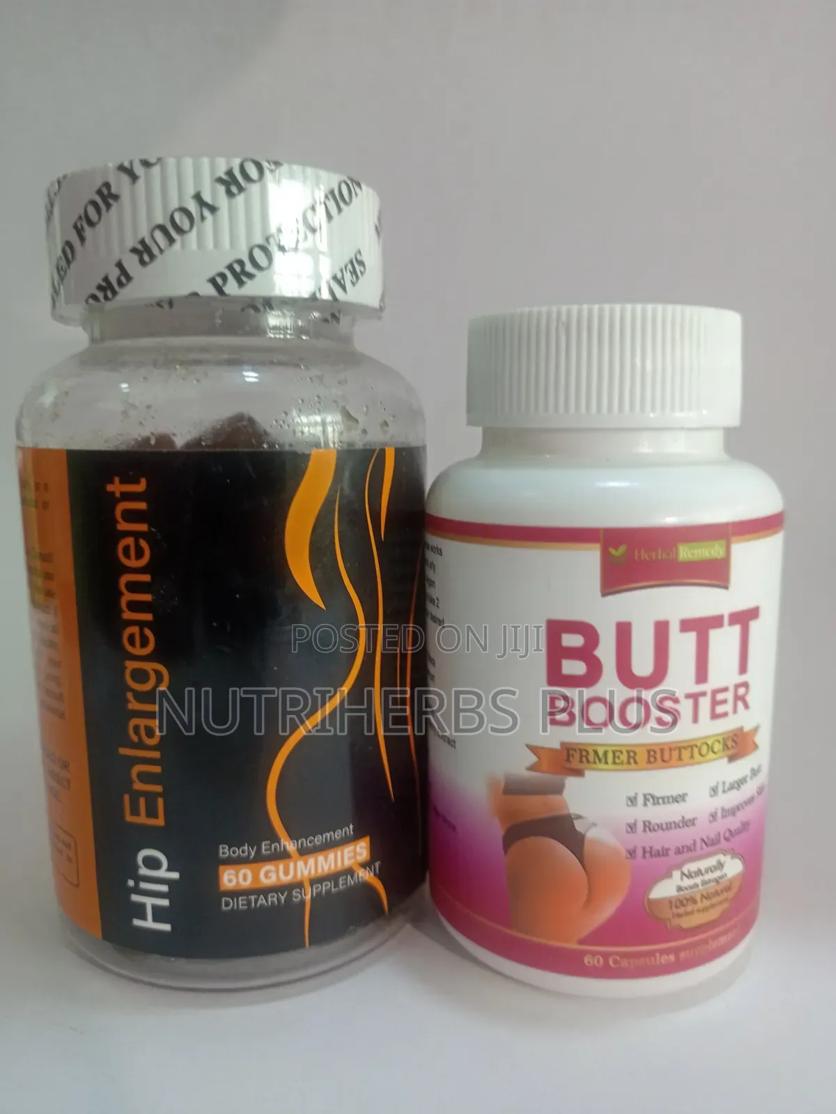 Hip Enlargement Gummies and Butt Booster Capsules: Hip Butt Sexy Curvy