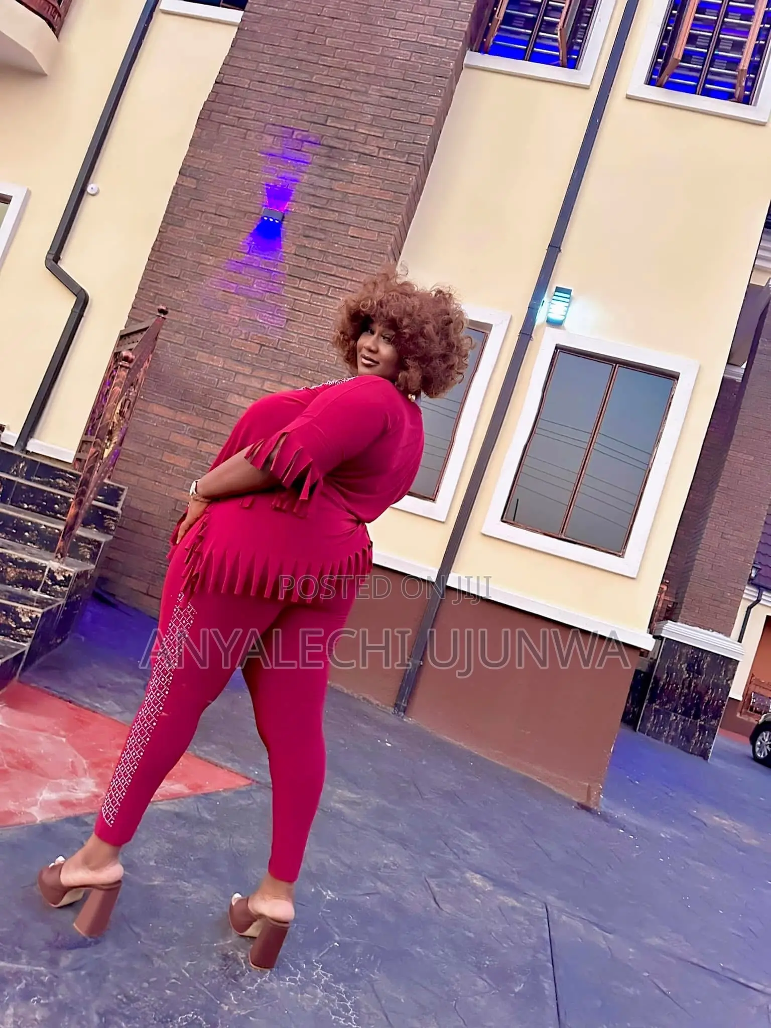 Curvy Queen Premium Two-Piece Fringe Set